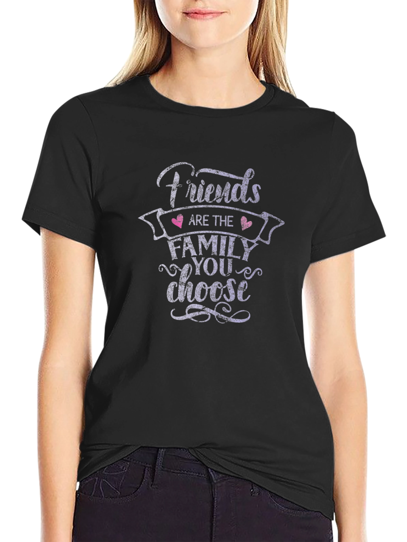 Friends are the Family You Choose Graphic Tee