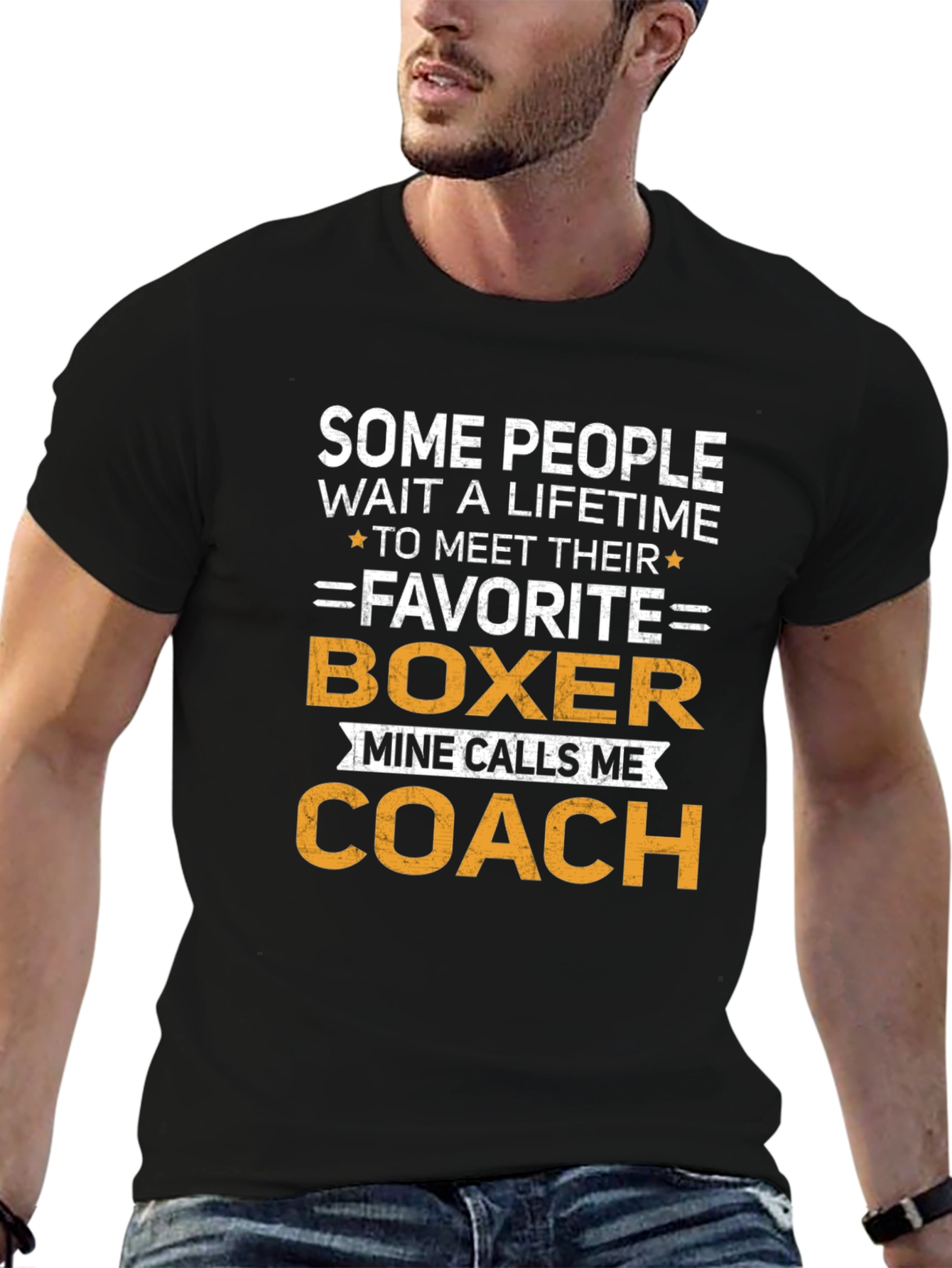 Boxer Coach T-Shirt - Gift for Boxing Trainer