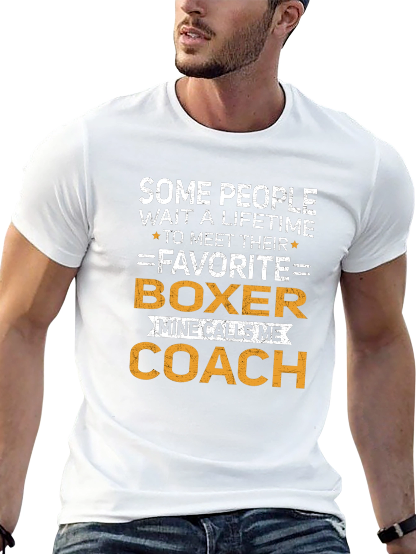 Boxer Coach T-Shirt - Gift for Boxing Trainer