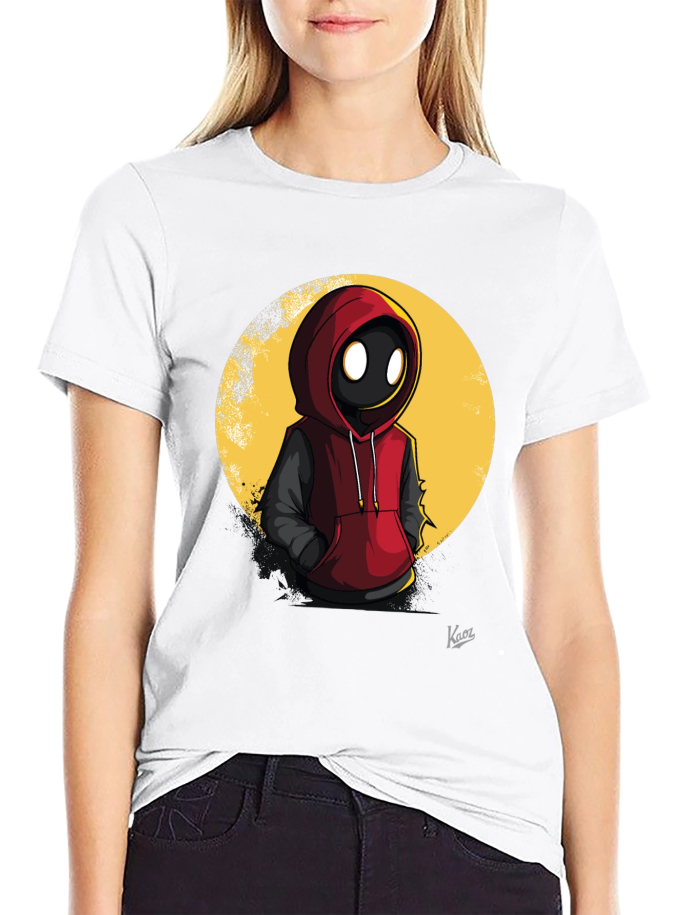 Hooded Character Graphic Tee