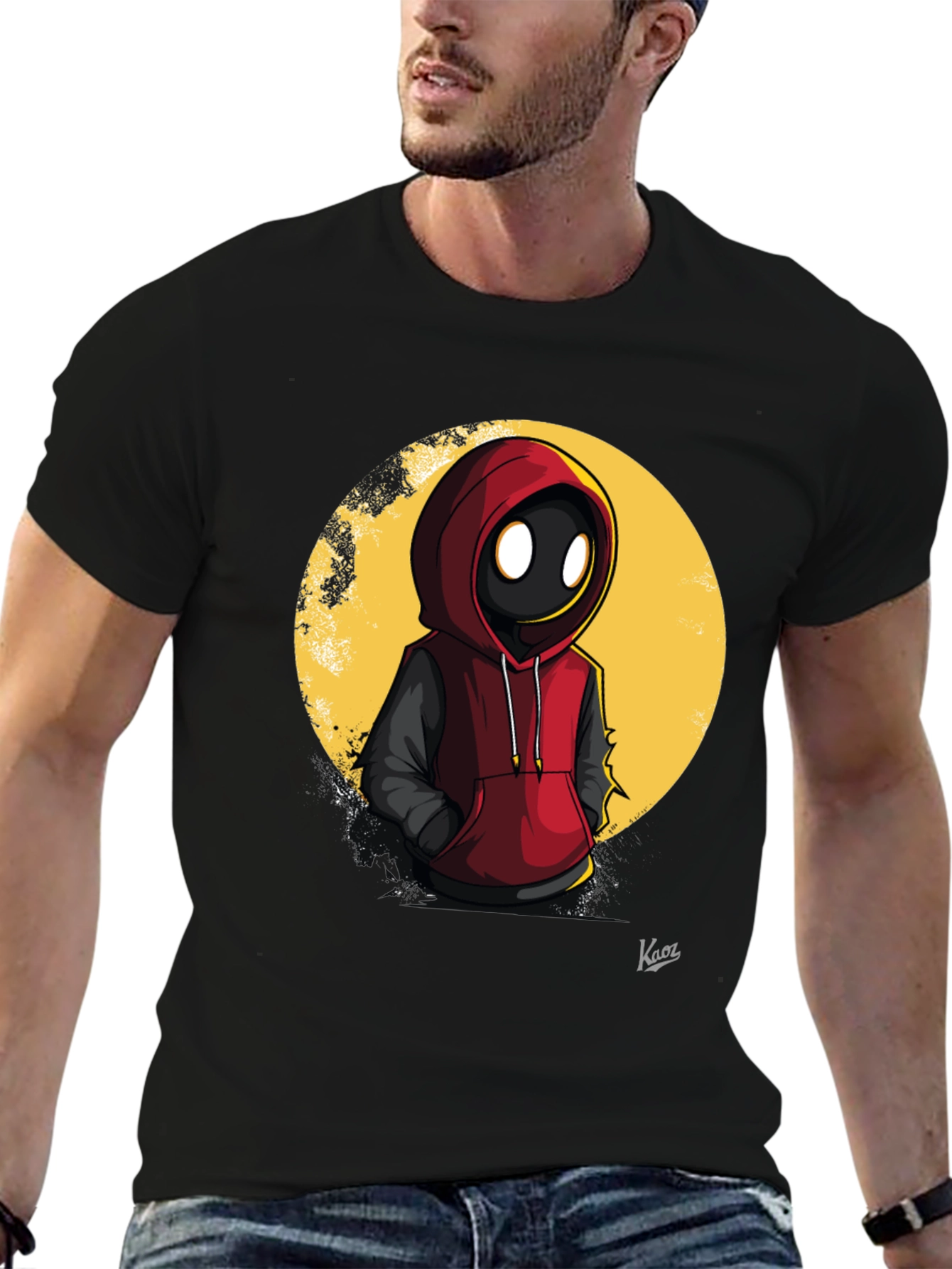 Hooded Character Graphic Tee