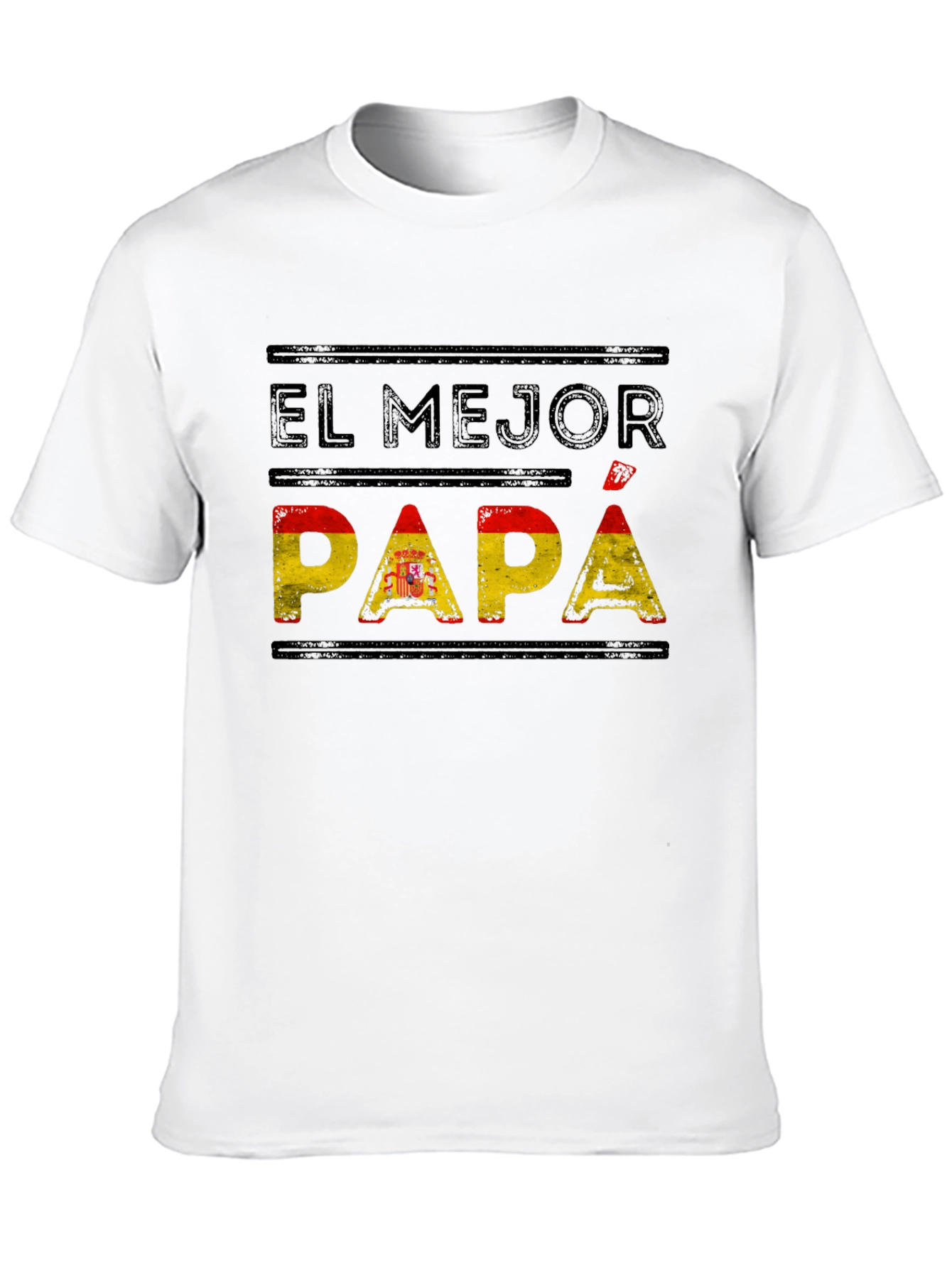 El Mejor Papa Spanish Flag T-Shirt