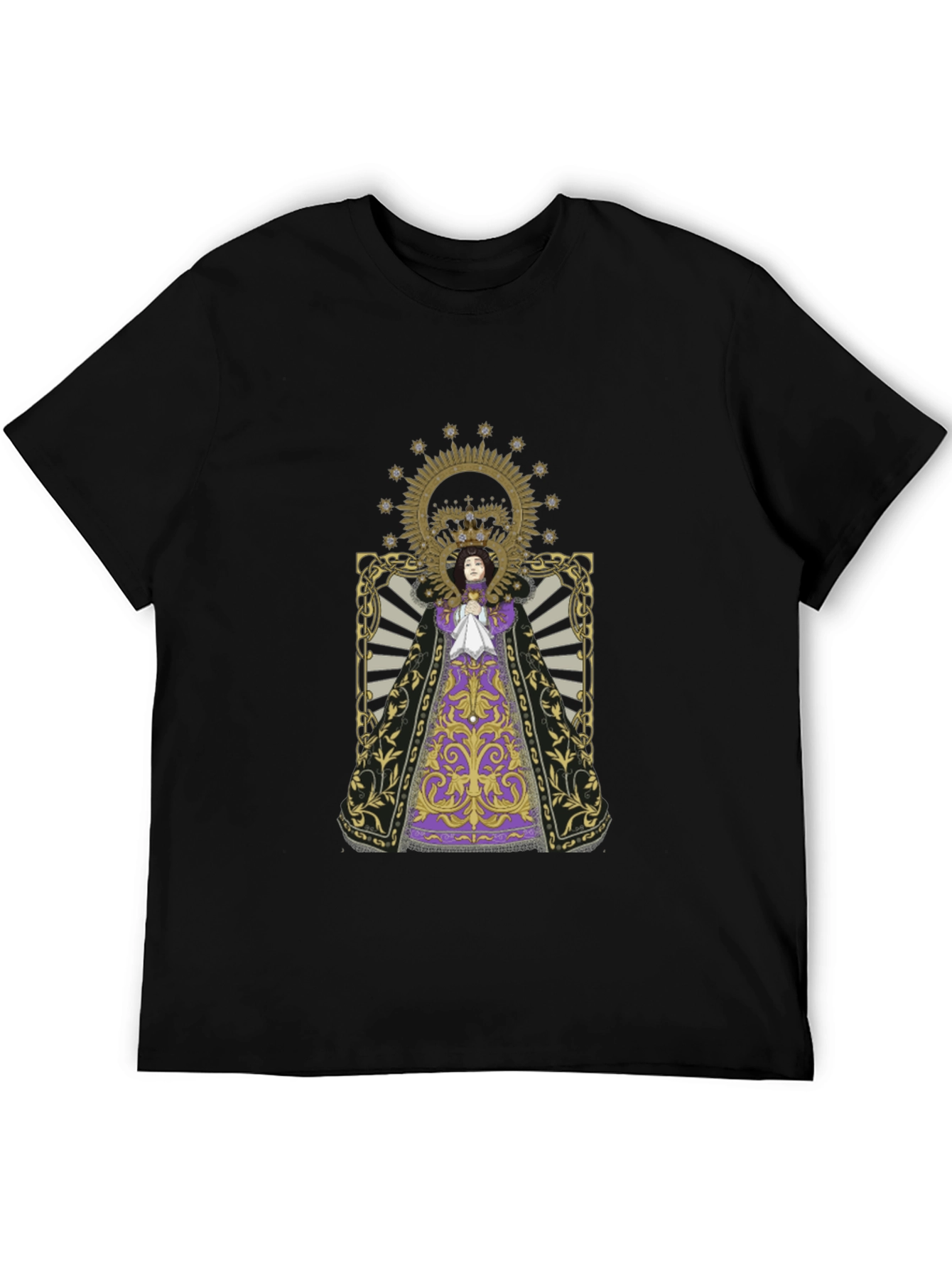 Religious Art Black T-Shirt