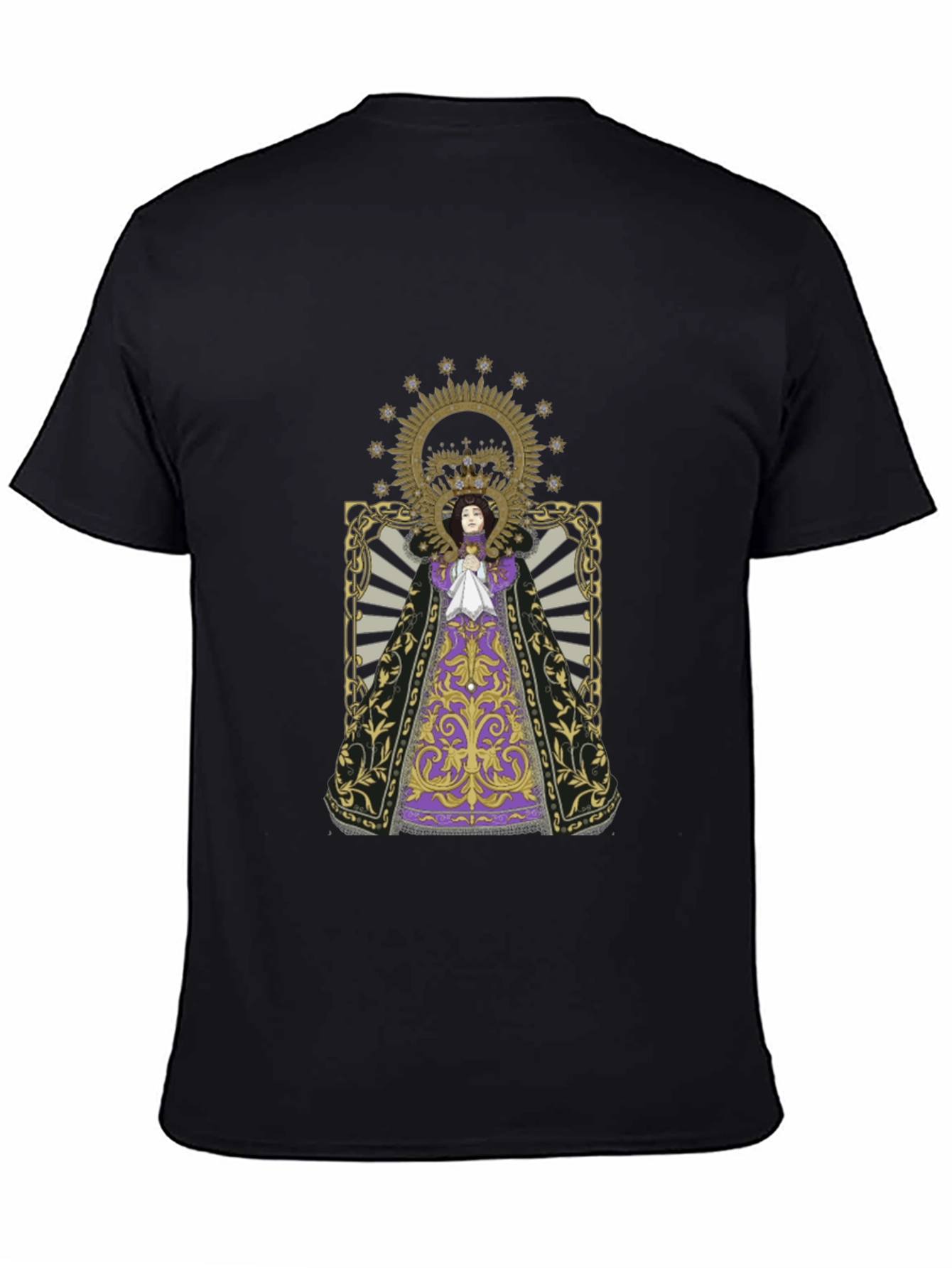 Religious Art Black T-Shirt
