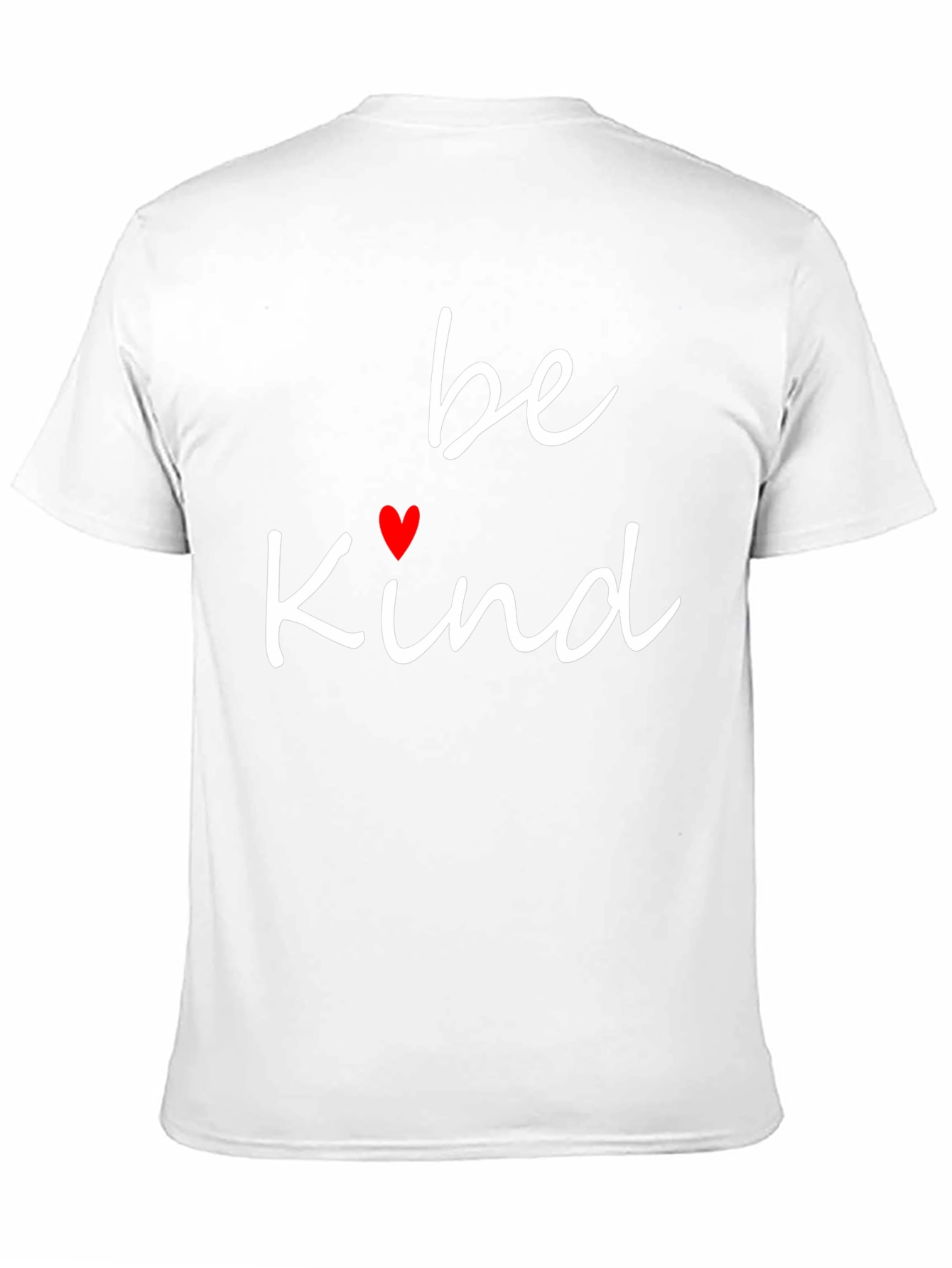 Be Kind T-Shirt - Heart Graphic - Casual Wear