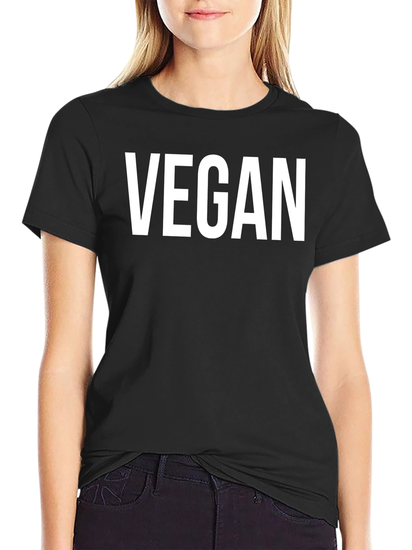 Vegan Statement T-Shirt - Bold & Comfortable