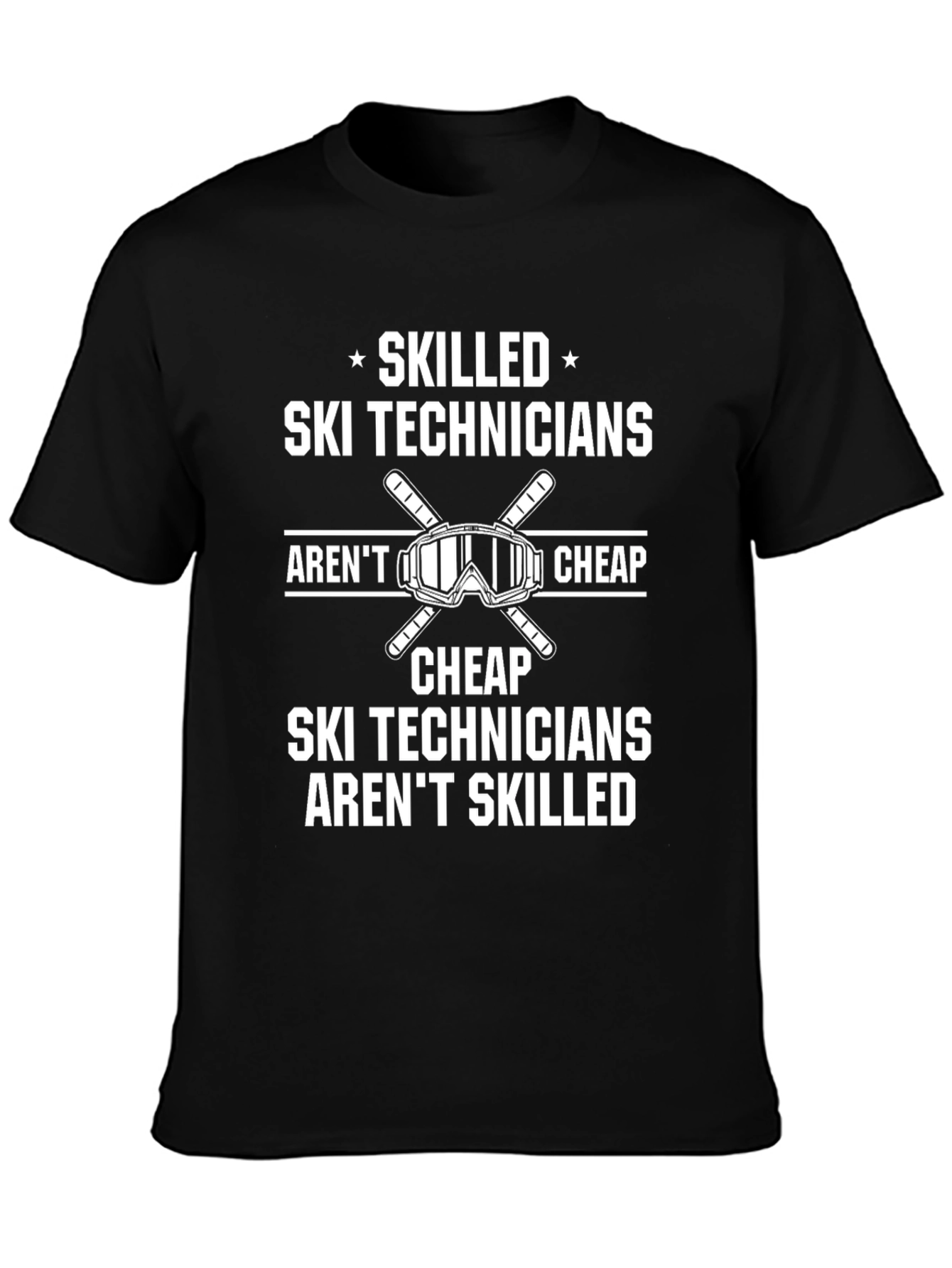 Skilled Ski Technicians Graphic Tee