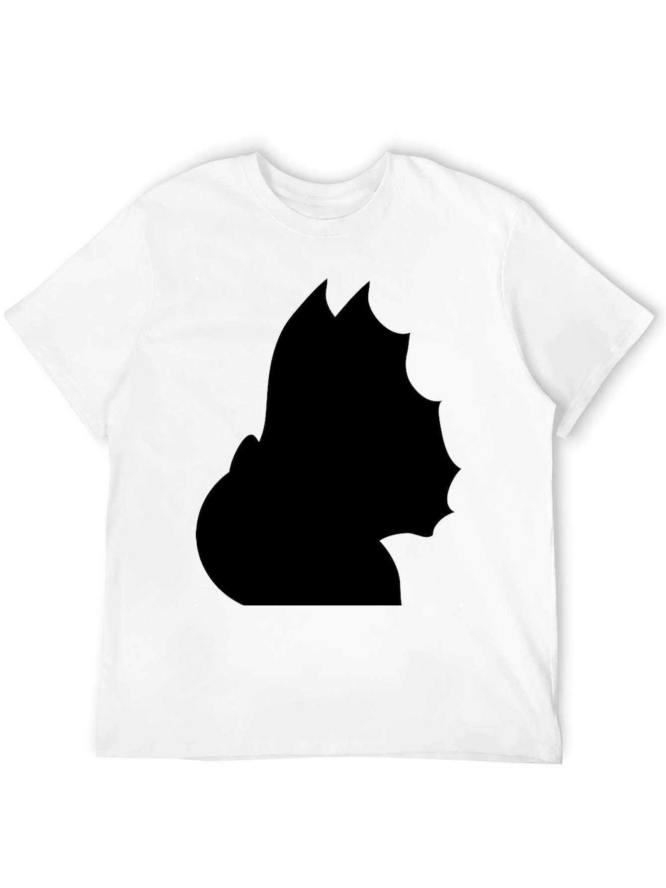 Unique Black Silhouette Graphic Tee - Modern Style
