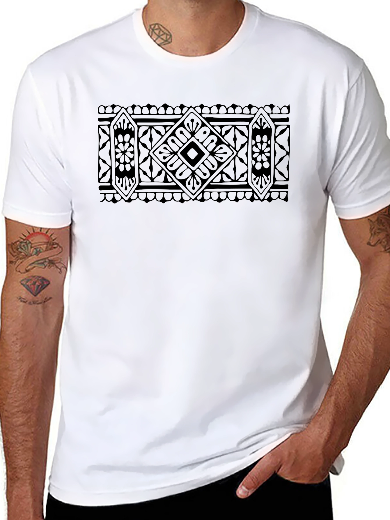 Black Graphic Tee