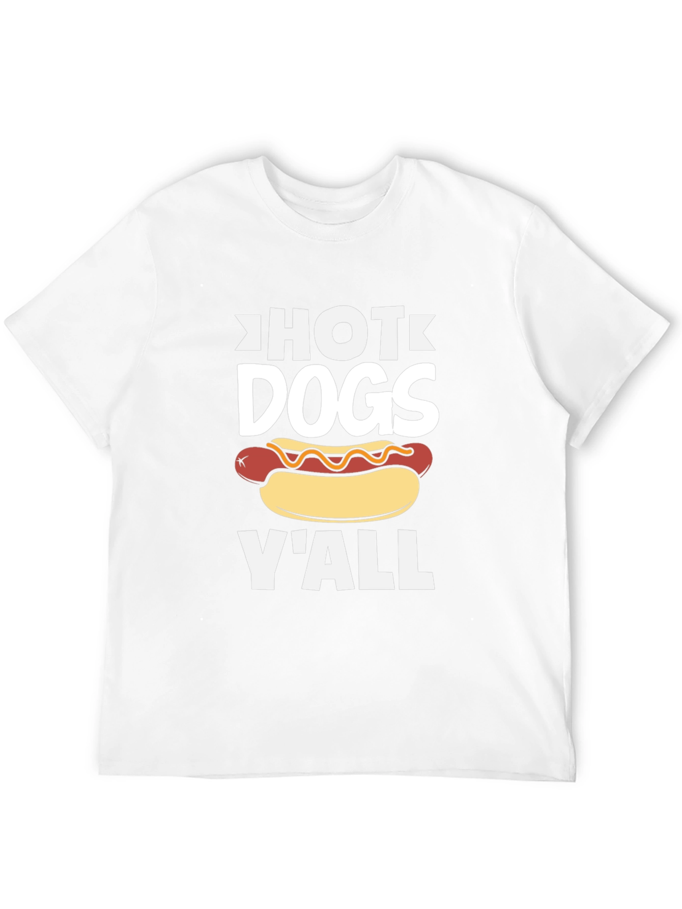 Hot Dogs Yall T-Shirt - Unisex Graphic Tee