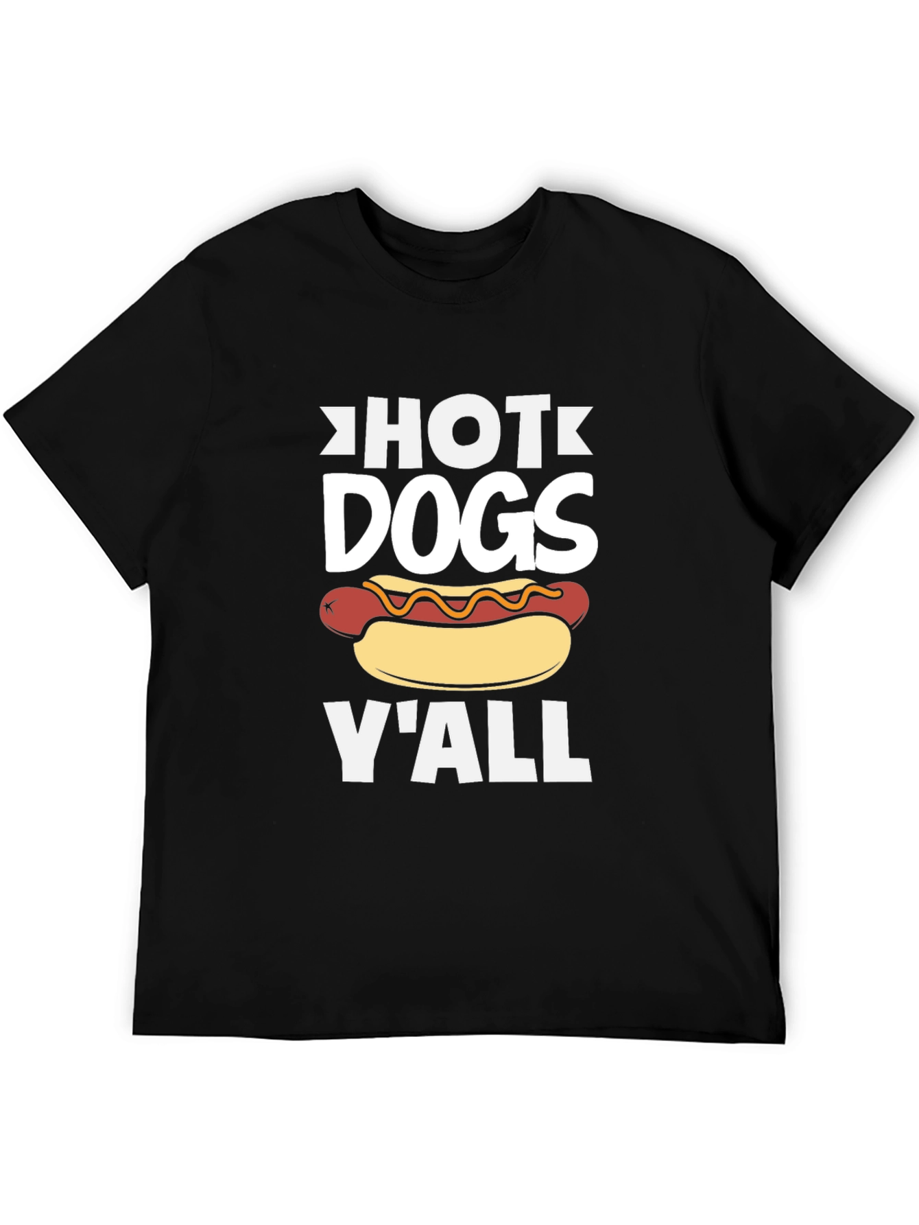 Hot Dogs Yall T-Shirt - Unisex Graphic Tee