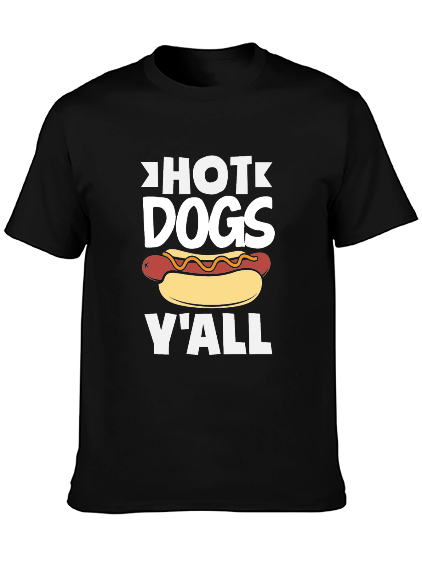 Hot Dogs Yall T-Shirt - Unisex Graphic Tee