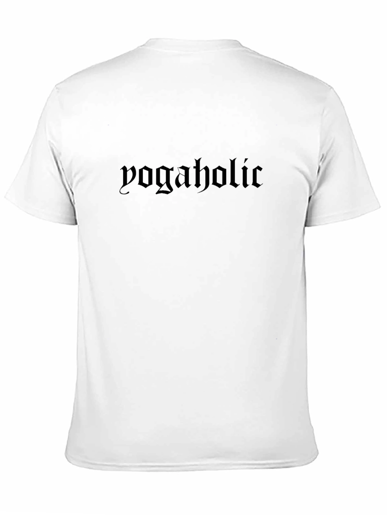 Yogaholic Black T-Shirt