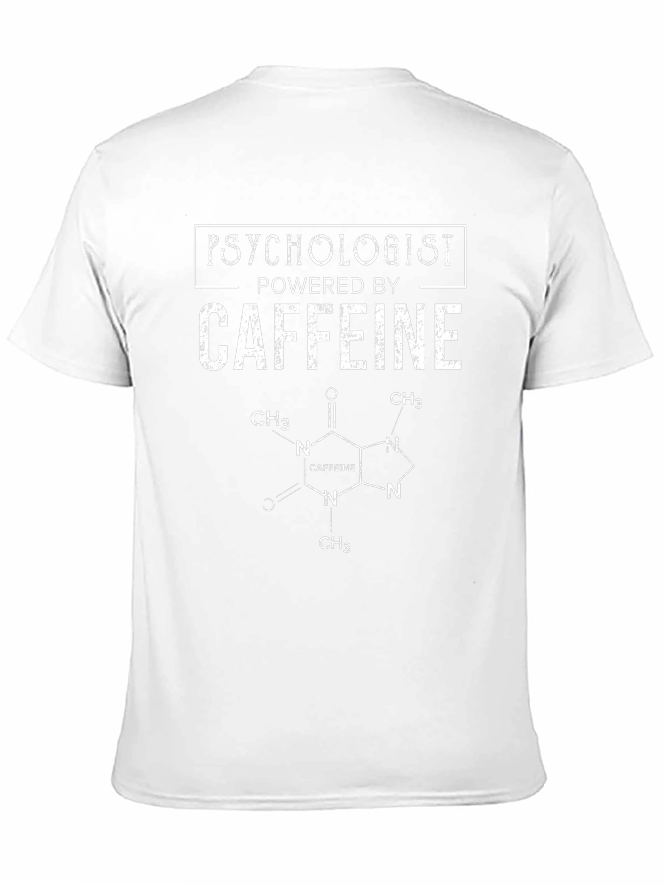 Psychologist Powered by Caffeine T-Shirt