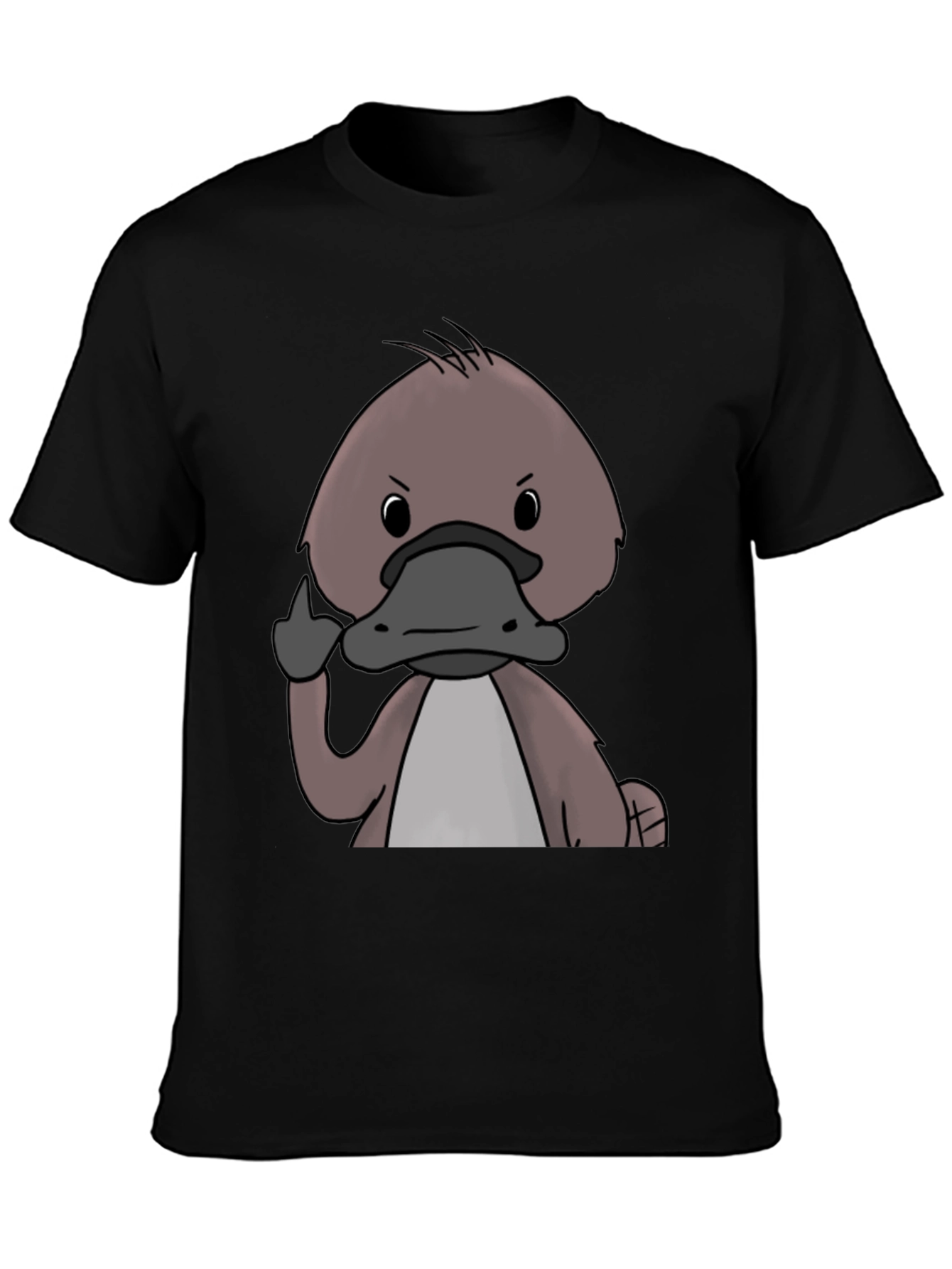 Middle Finger Platypus T-Shirt