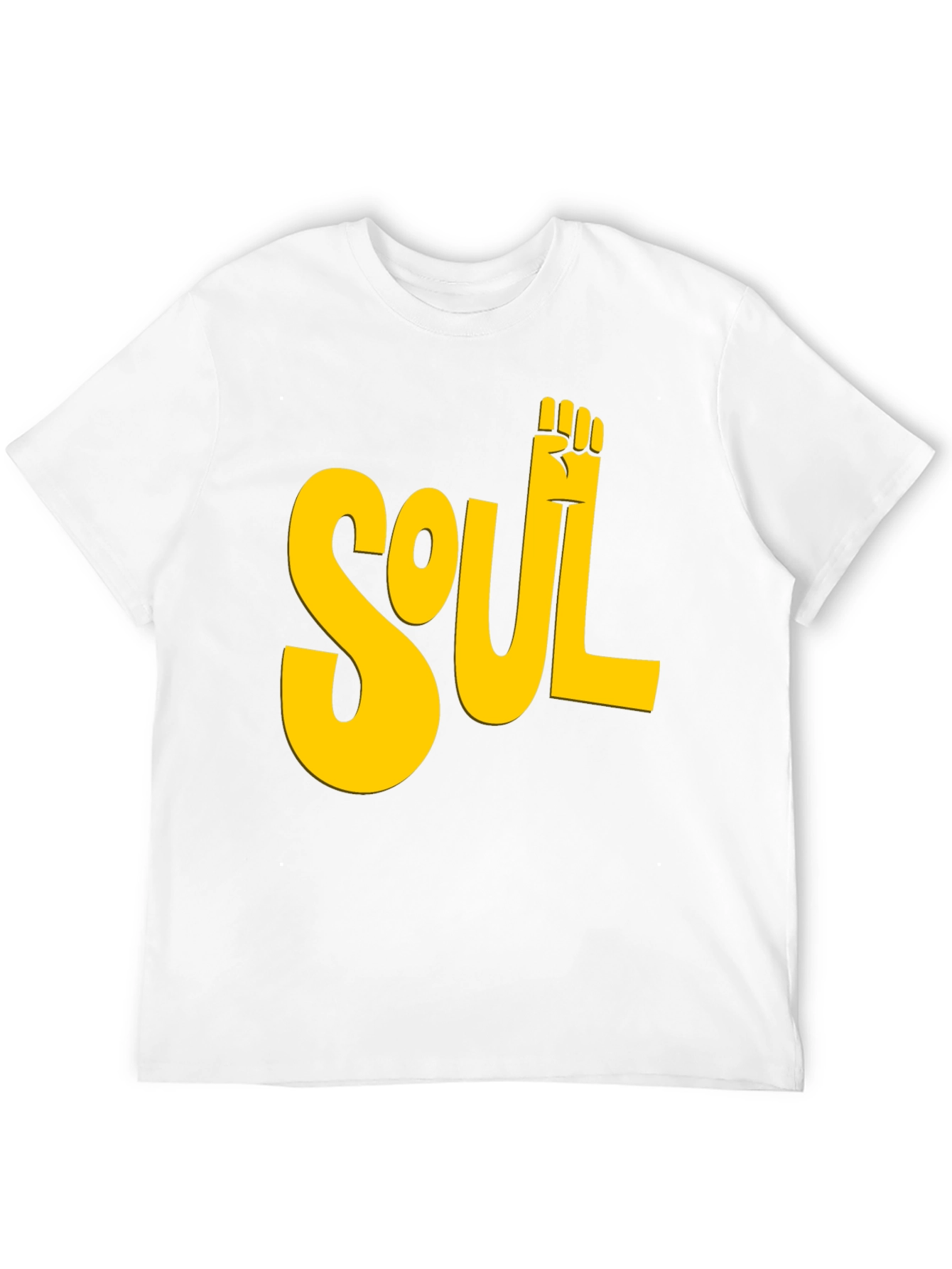 Soul Power Fist T-Shirt - Black