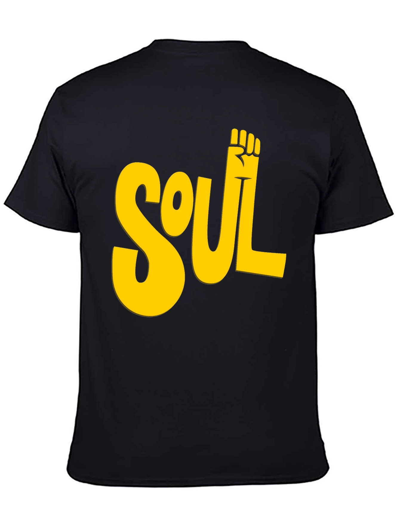 Soul Power Fist T-Shirt - Black