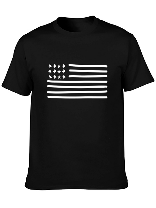 American Flag Graphic T-Shirt - Patriotic Style