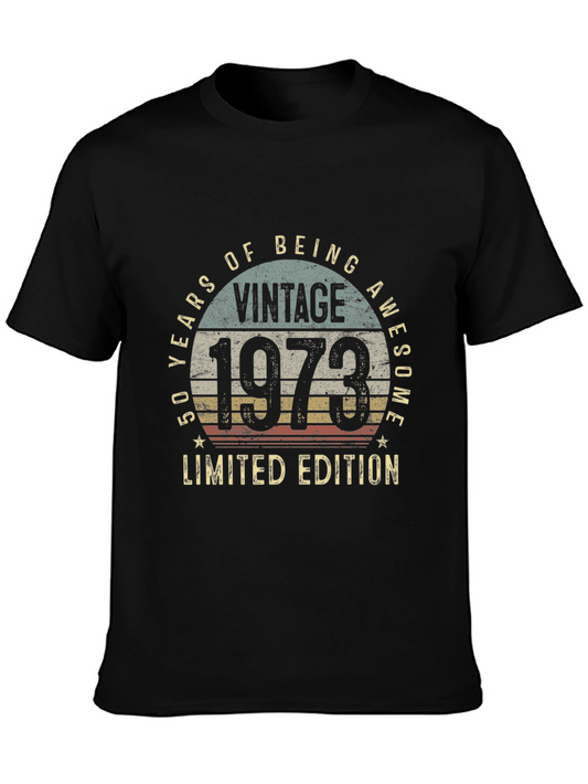 Vintage 1973 50th Birthday Limited Edition T-Shirt