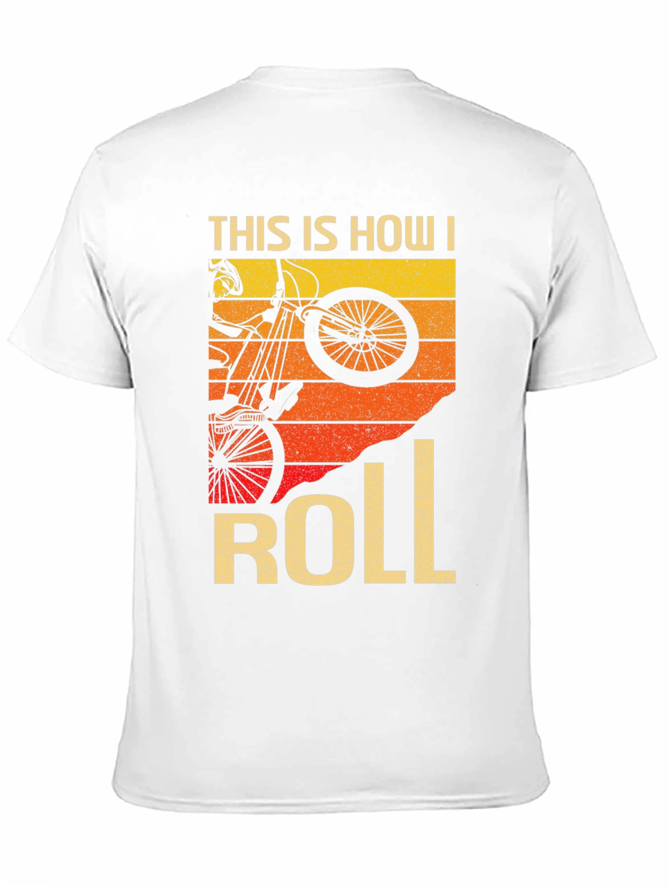 This Is How I Roll Retro Biker T-Shirt