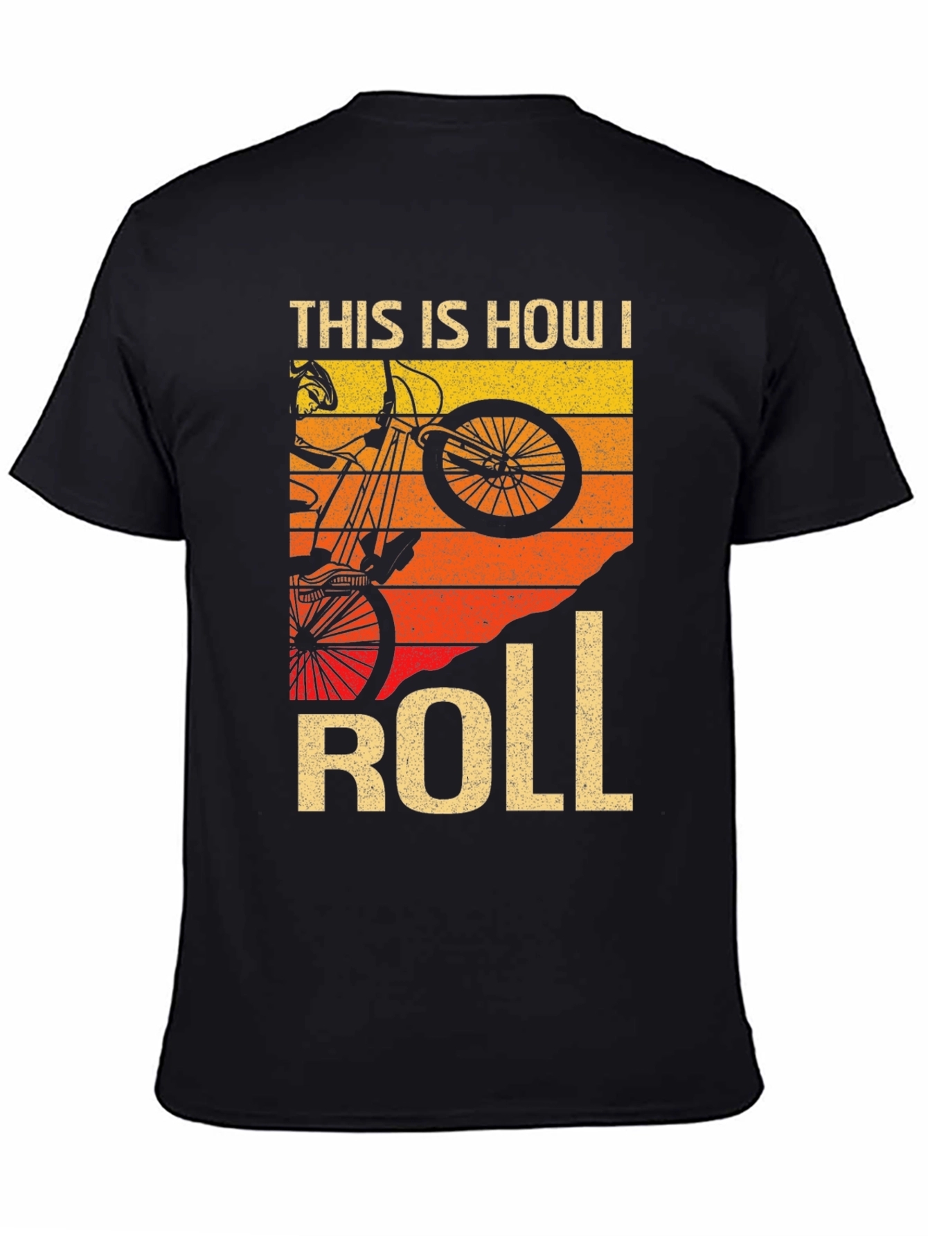 This Is How I Roll Retro Biker T-Shirt