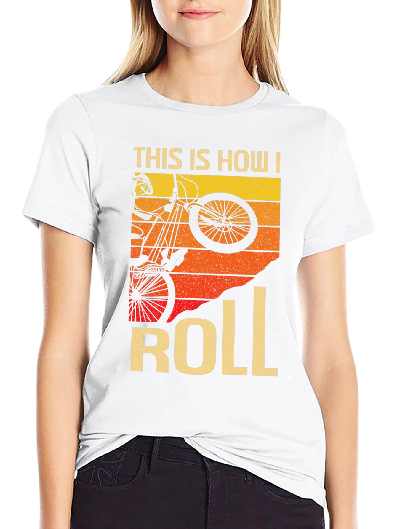 This Is How I Roll Retro Biker T-Shirt