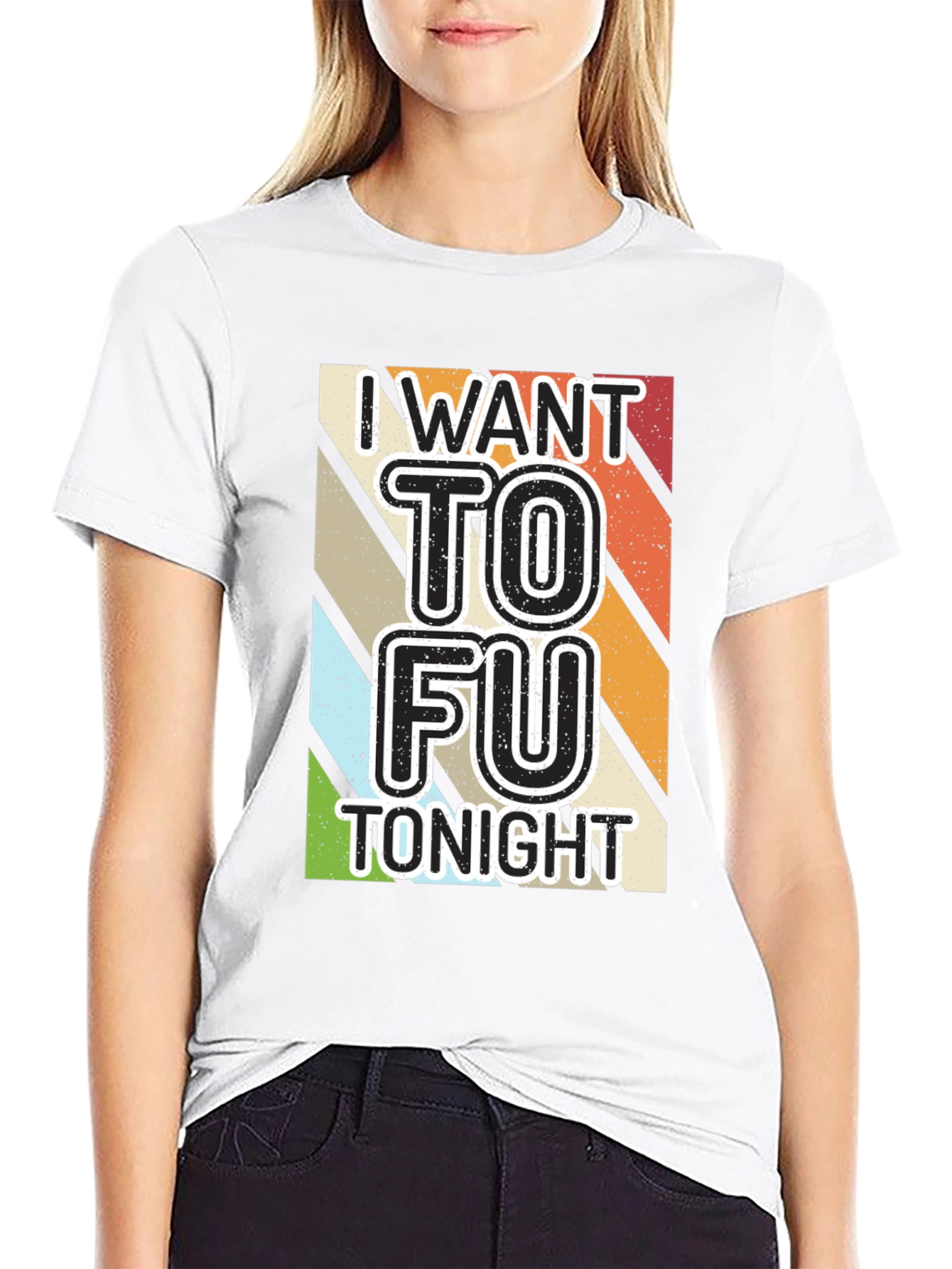 I Want To Fu Tofu Tonight Graphic Tee