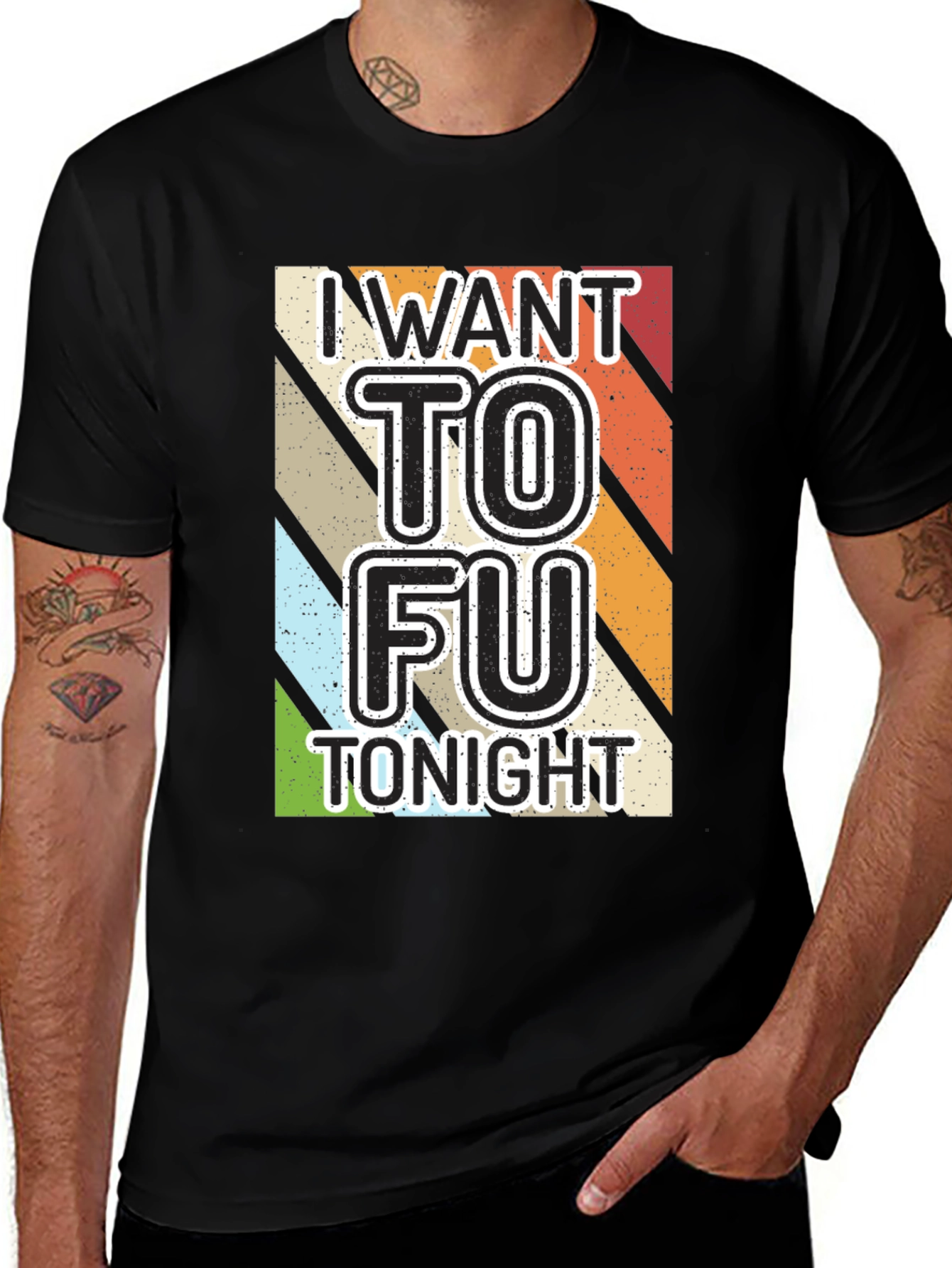 I Want To Fu Tofu Tonight Graphic Tee