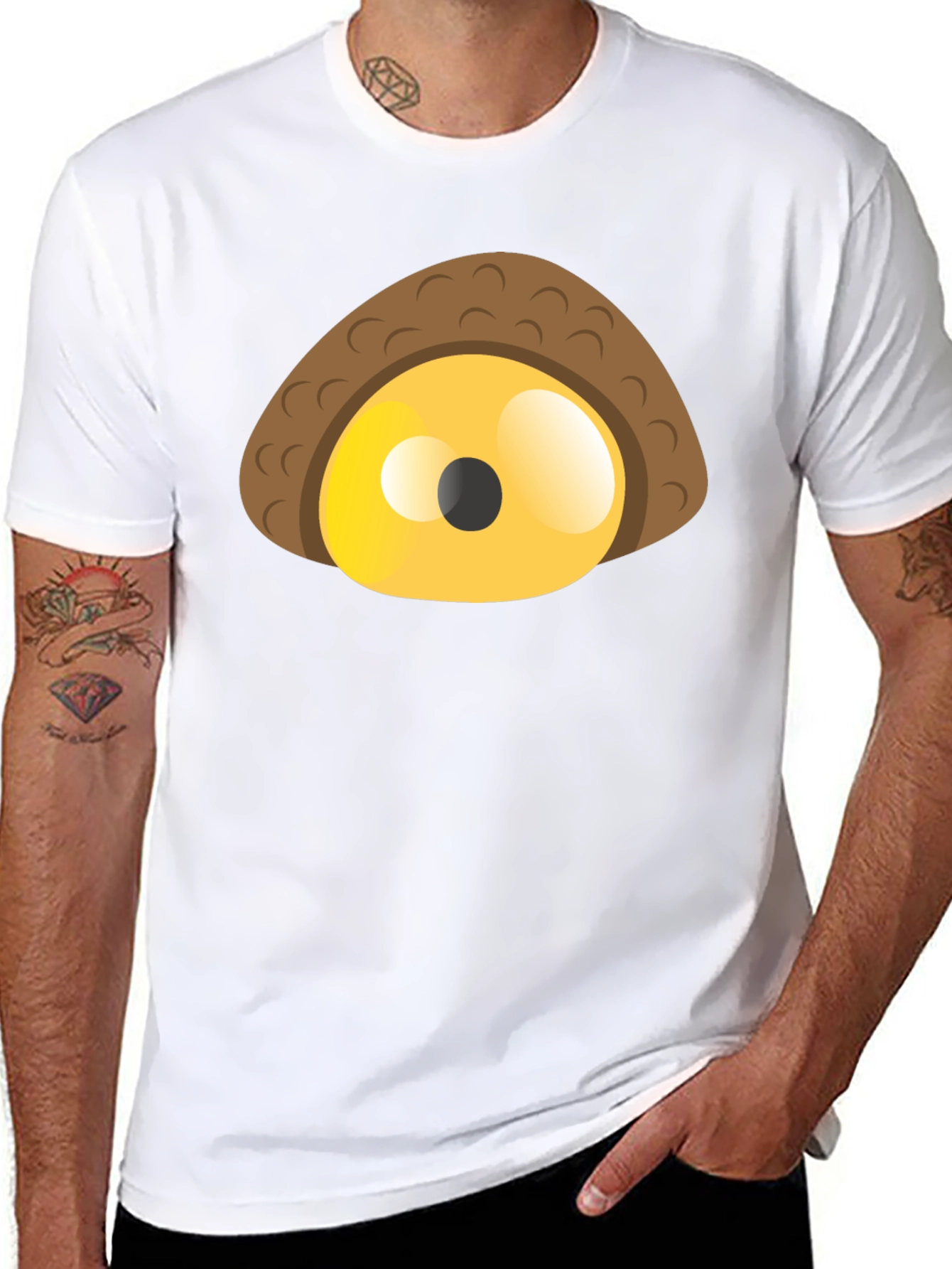 Eye Graphic Black T-Shirt