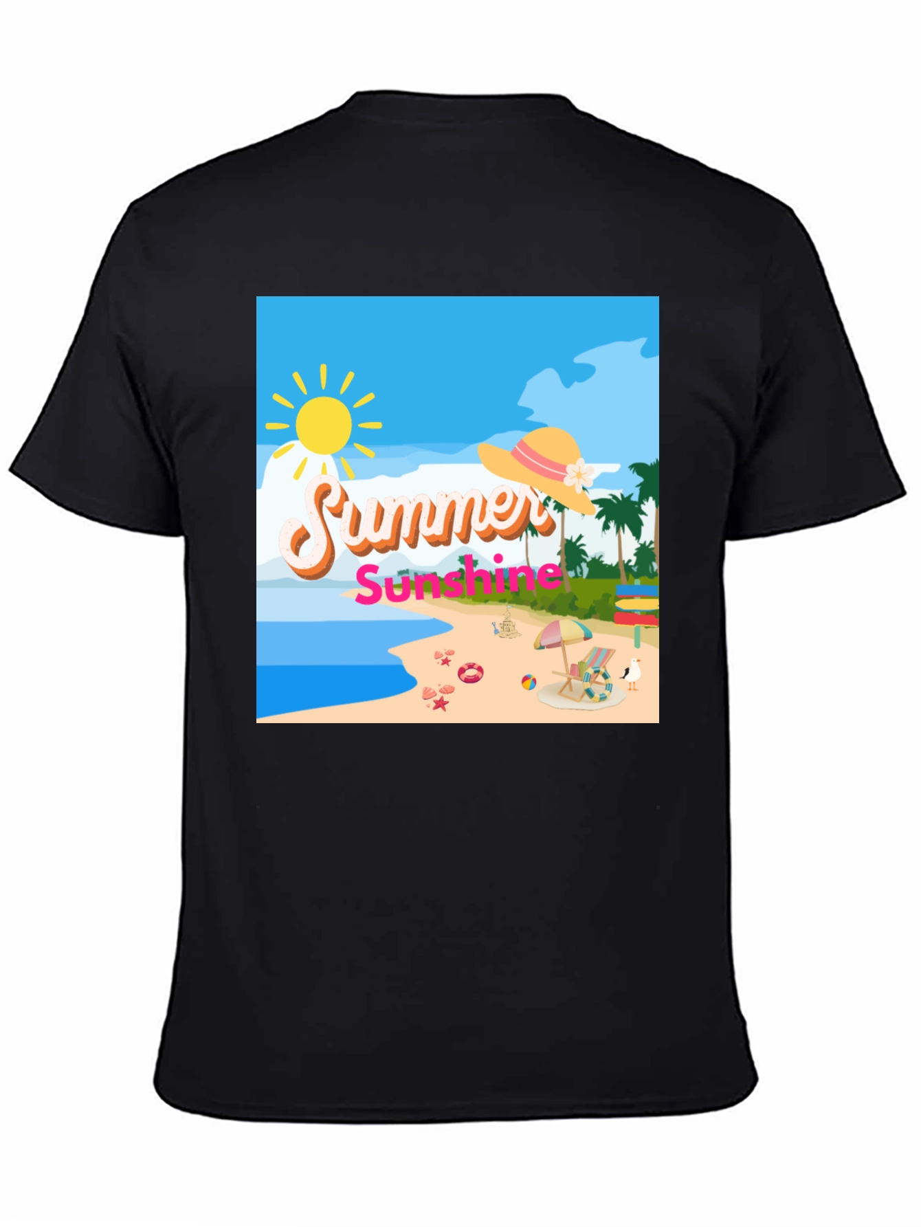 Summer Sunshine Beach T-Shirt