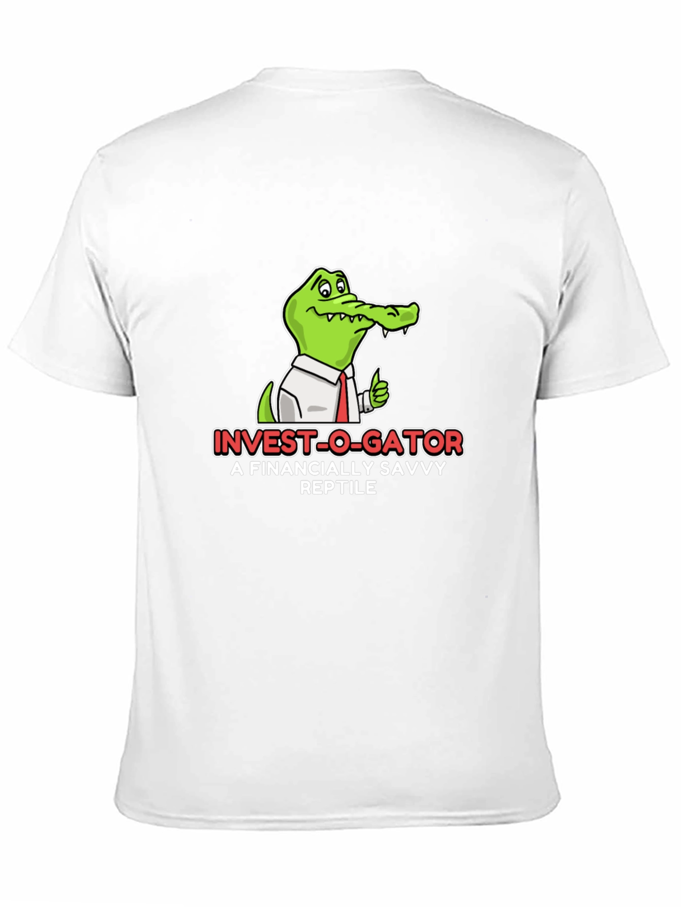 Invest-O-Gator Black Graphic T-Shirt