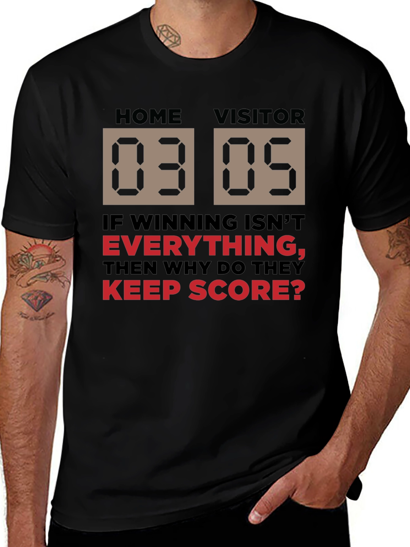 Scoreboard T-Shirt - Winning Isnt Everything?