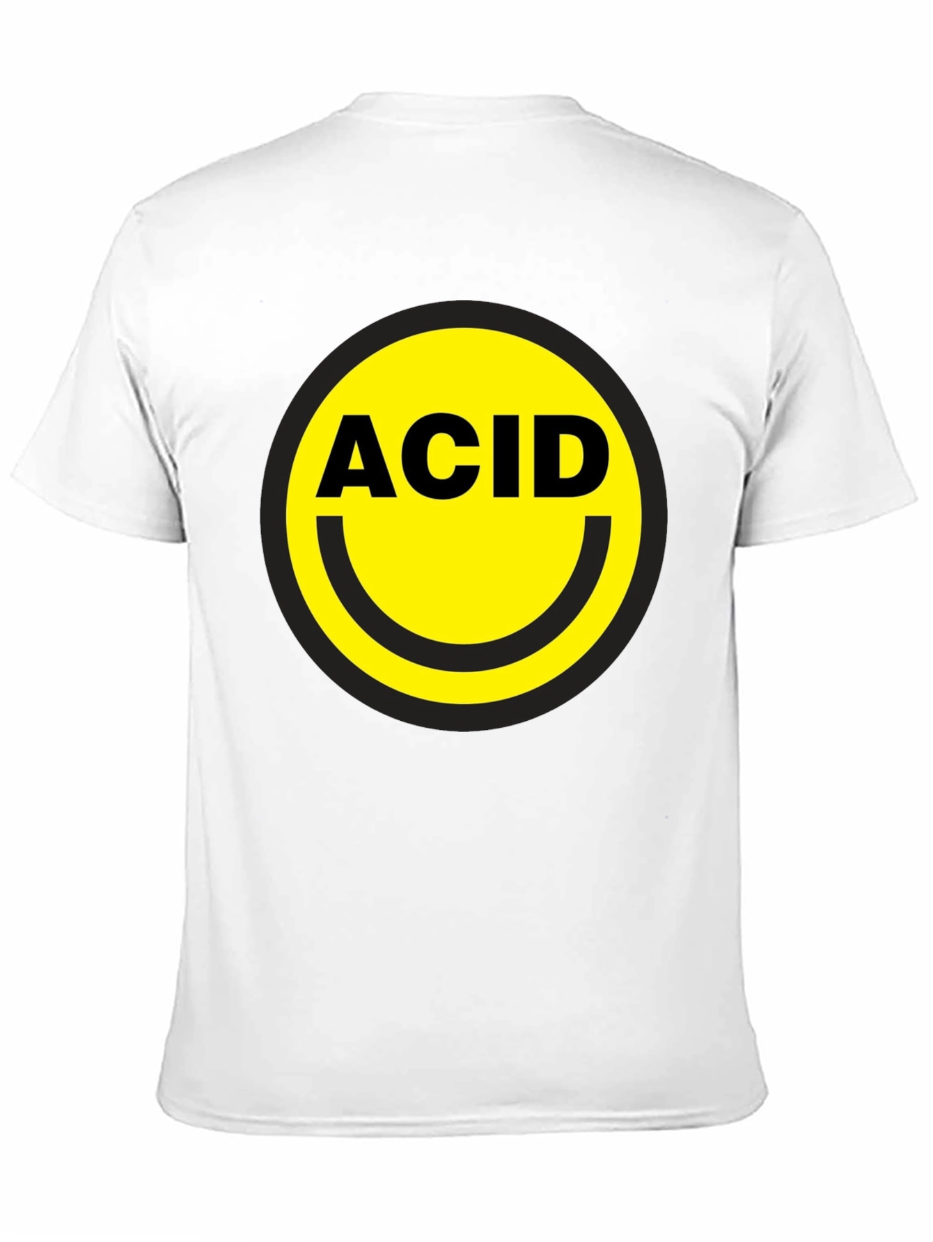 Acid Smiley Face T-Shirt - Retro Rave Party Top