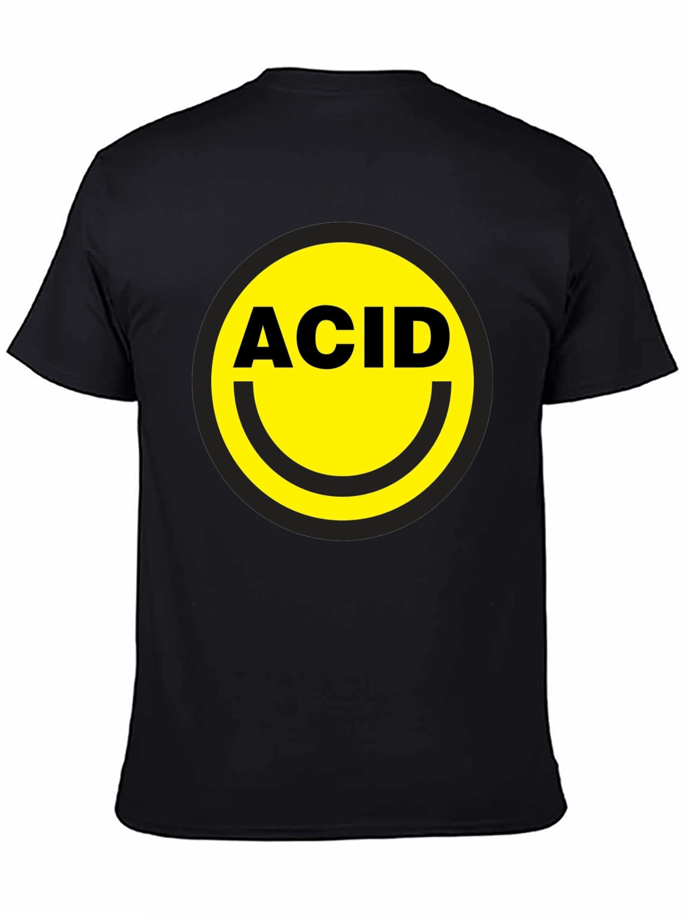 Acid Smiley Face T-Shirt - Retro Rave Party Top