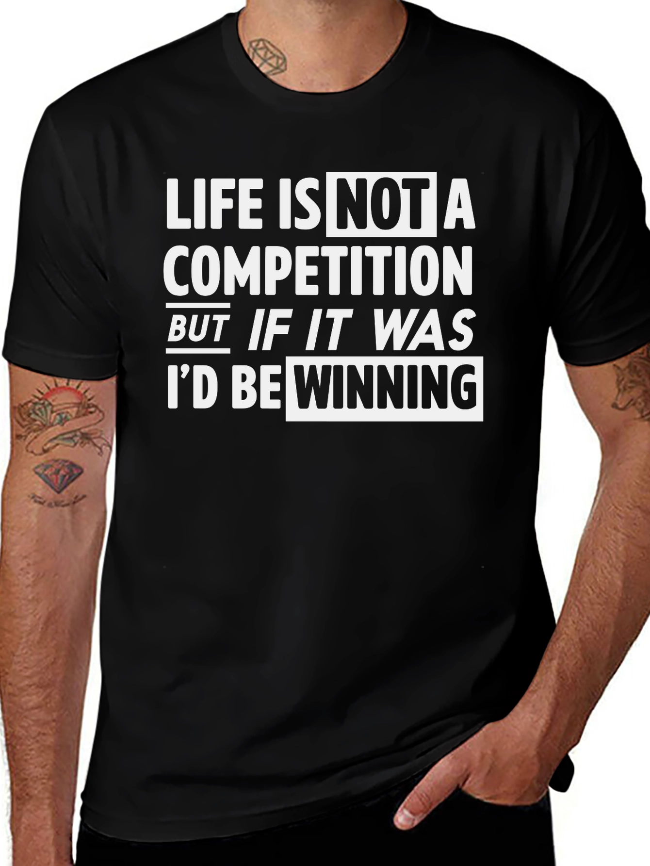 Life is Not A Competition T-Shirt