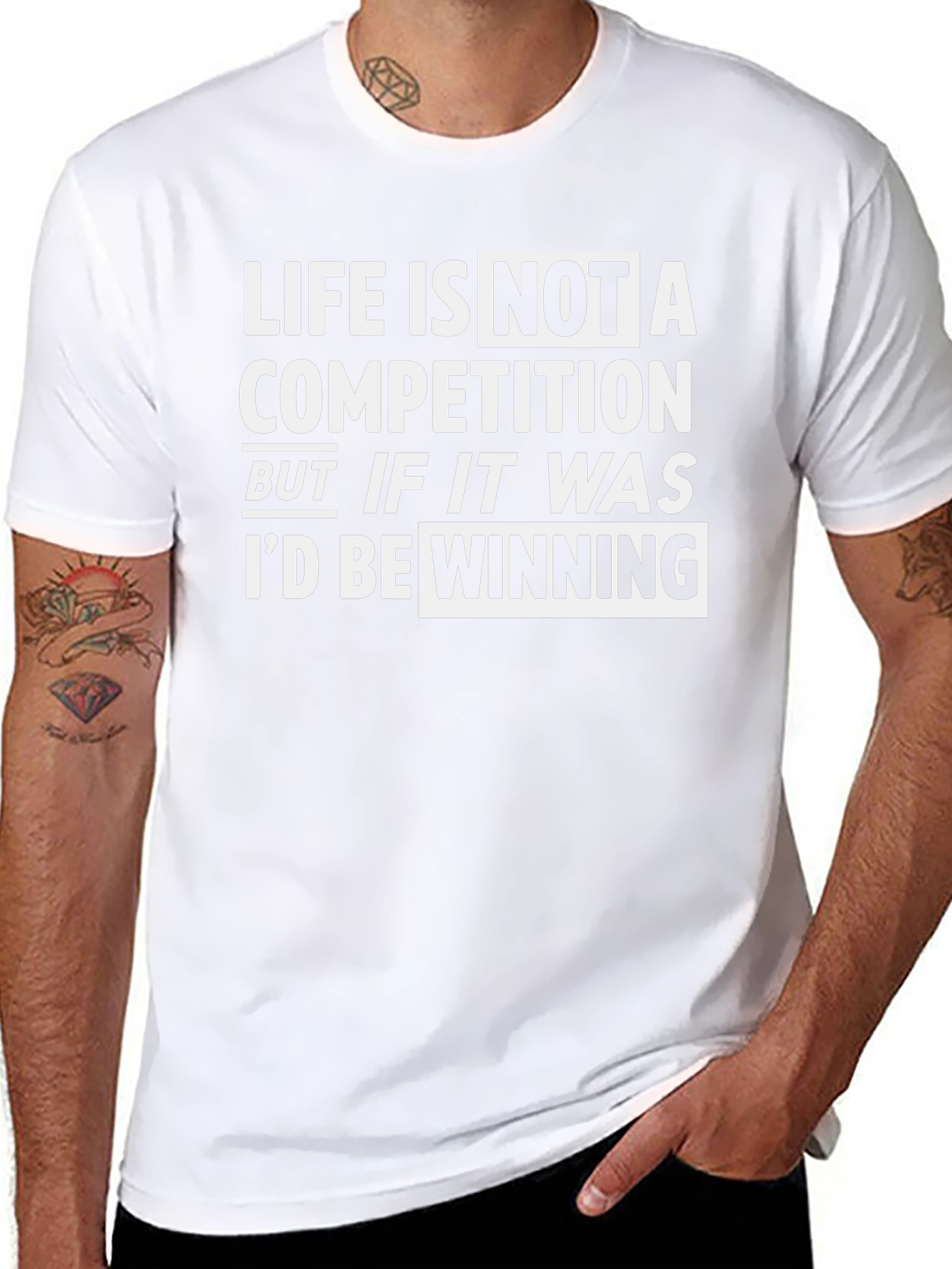 Life is Not A Competition T-Shirt