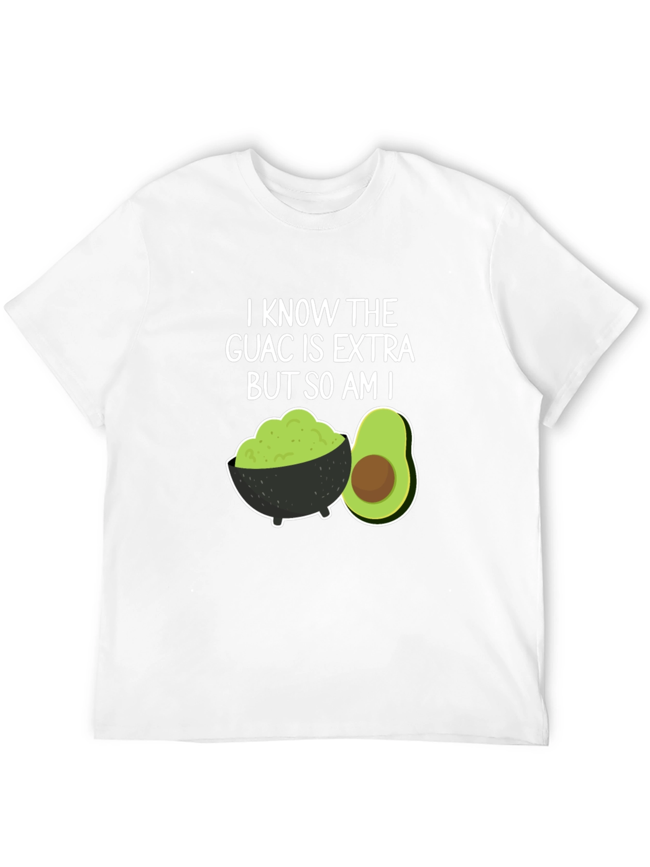 Guac is Extra Funny Graphic T-Shirt