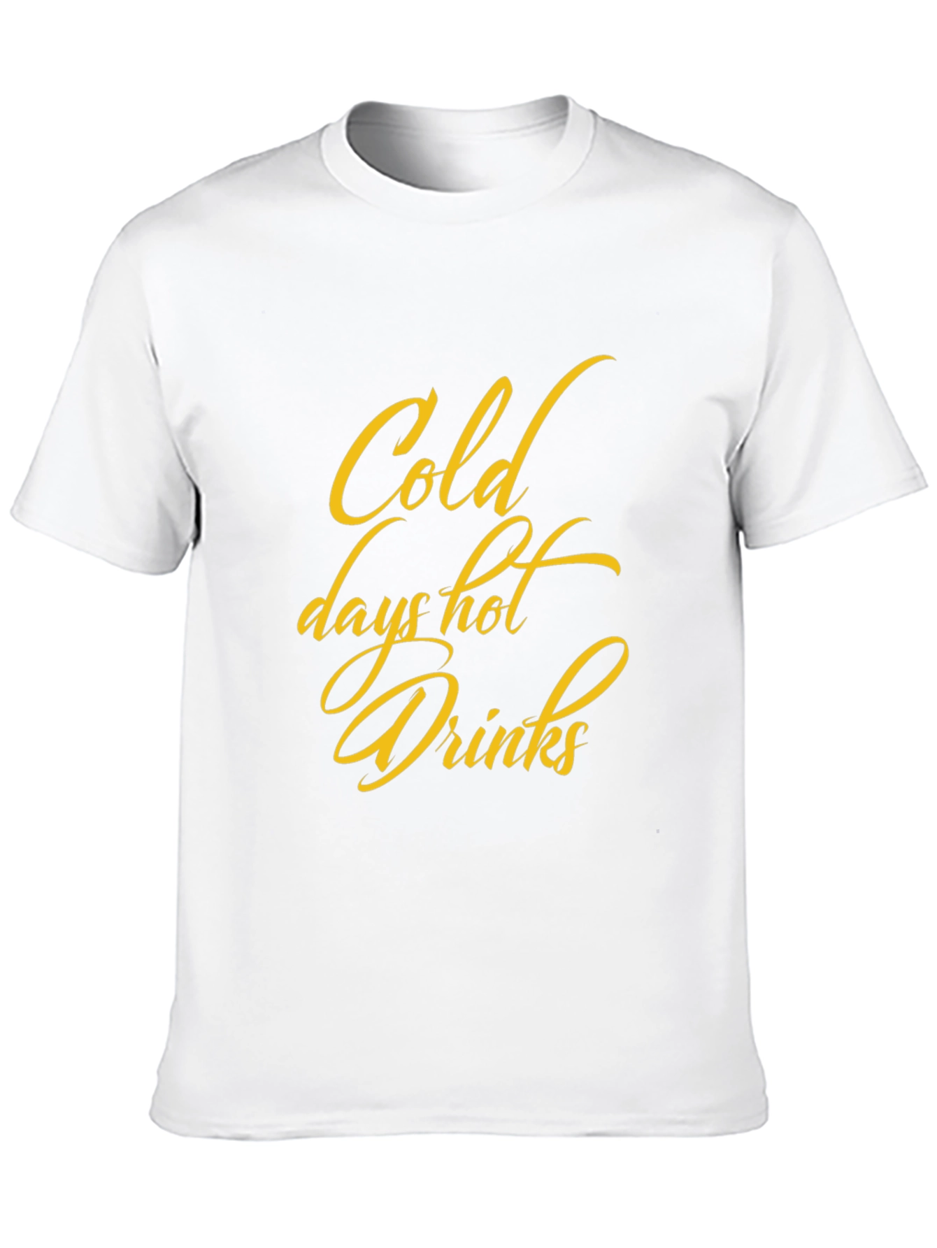 Cold Days Hot Drinks Graphic Tee