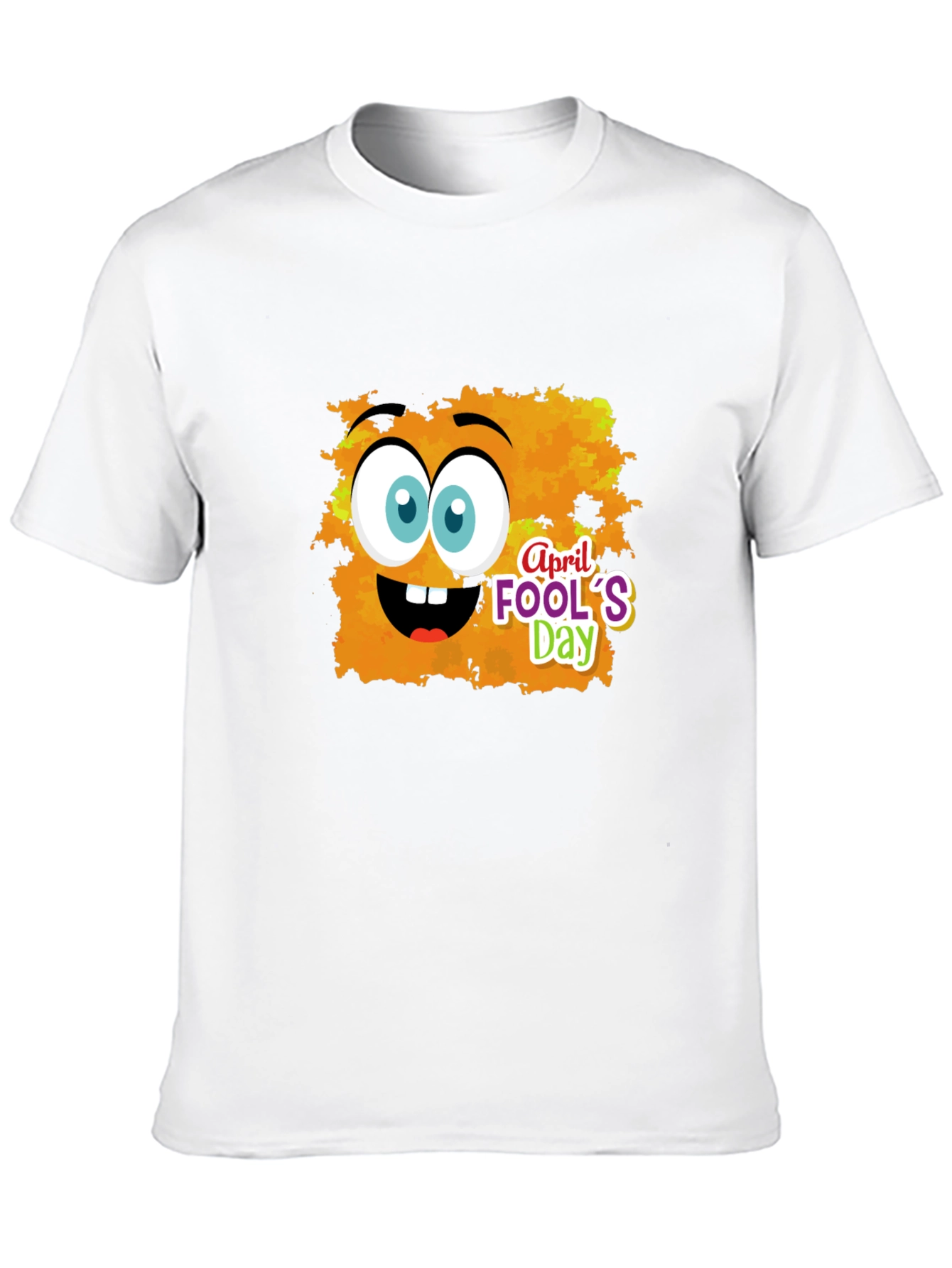 April Fools Day Cartoon Graphic T-Shirt
