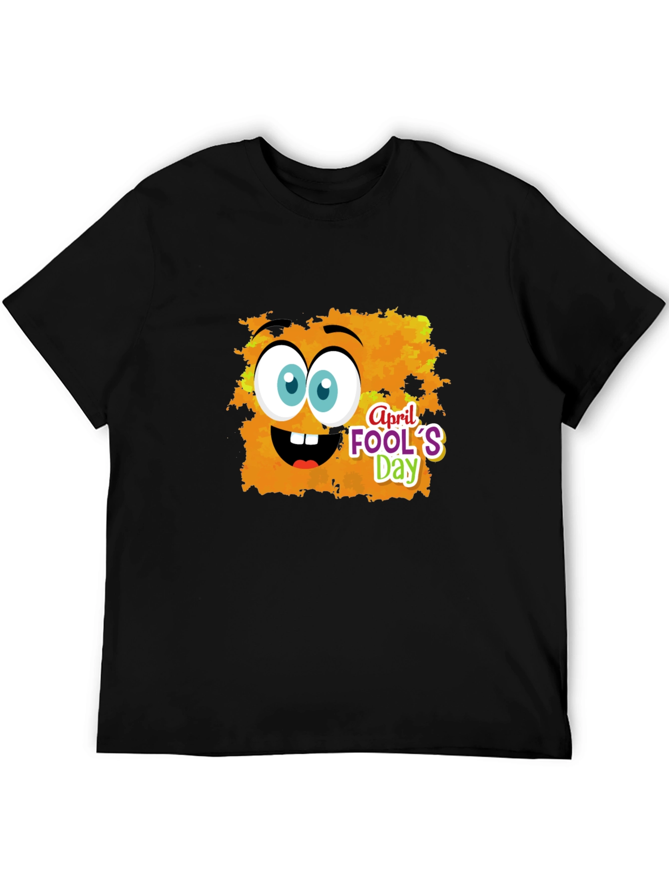 April Fools Day Cartoon Graphic T-Shirt