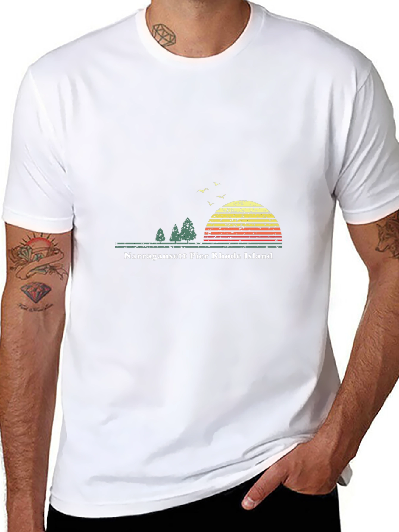 Narragansett Rhode Island Graphic Tee