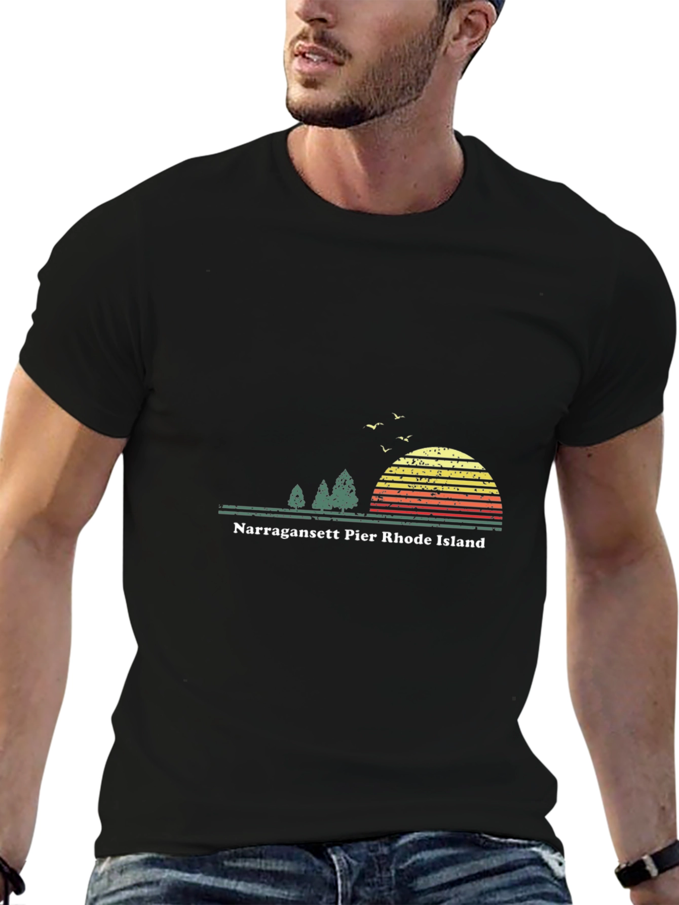 Narragansett Rhode Island Graphic Tee