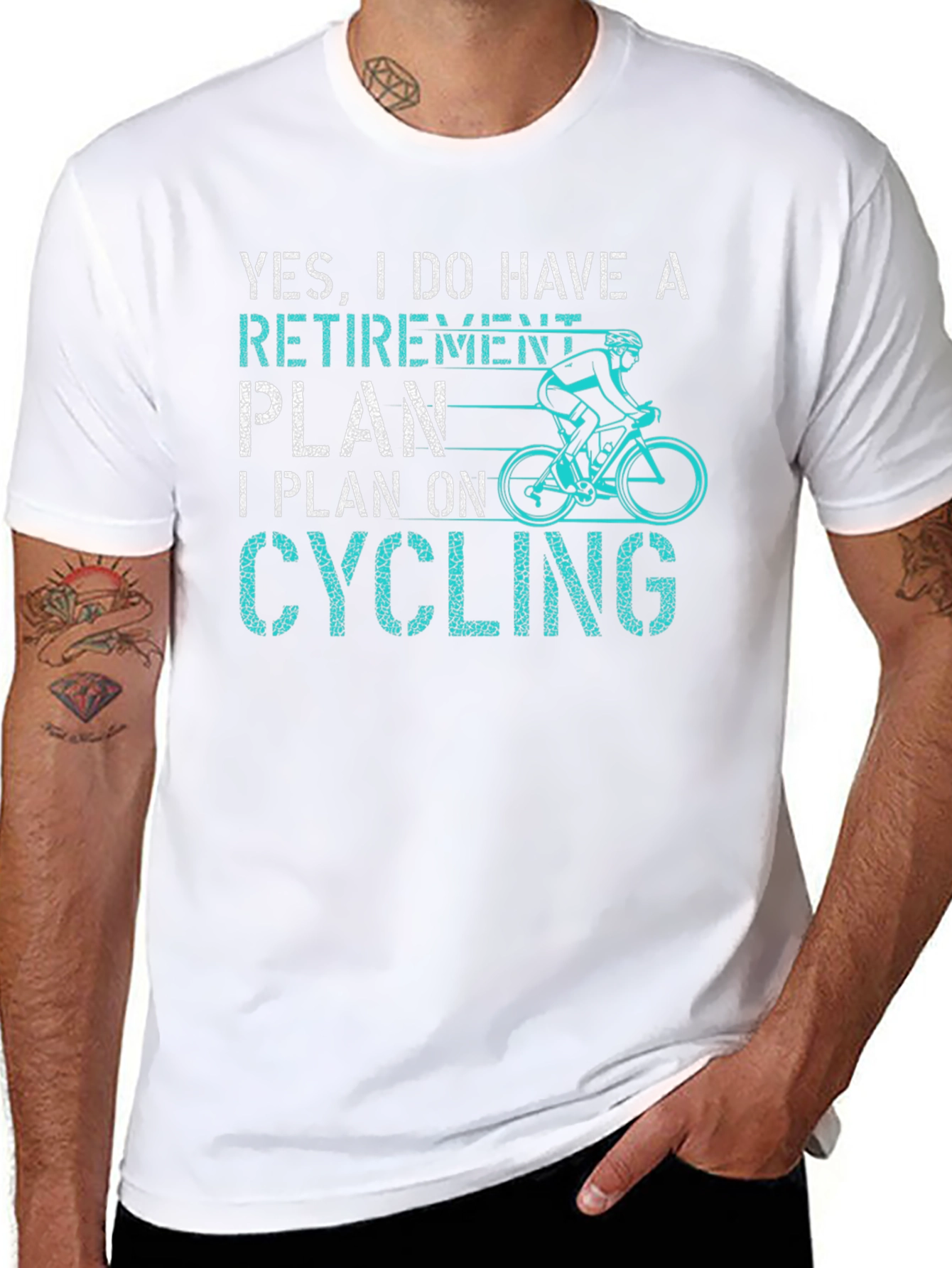Retirement Plan Cycling T-Shirt