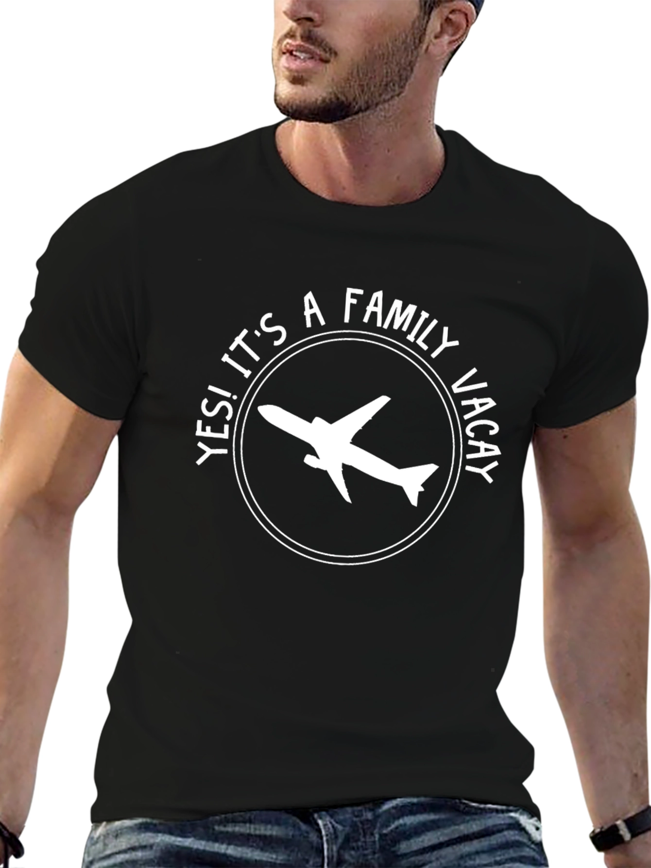 Family Vacation Airplane T-Shirt