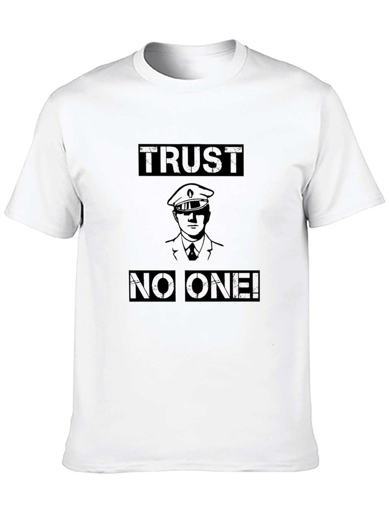 Trust No One Black T-Shirt