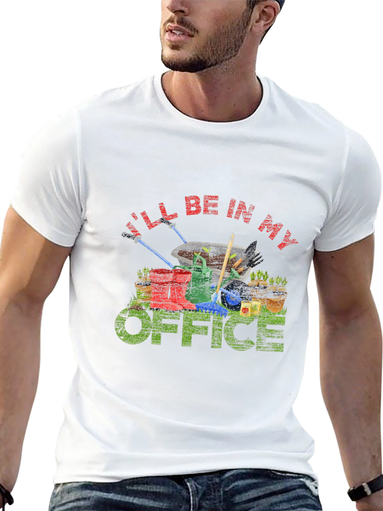 Gardening Office T-Shirt - Ill Be In My Office