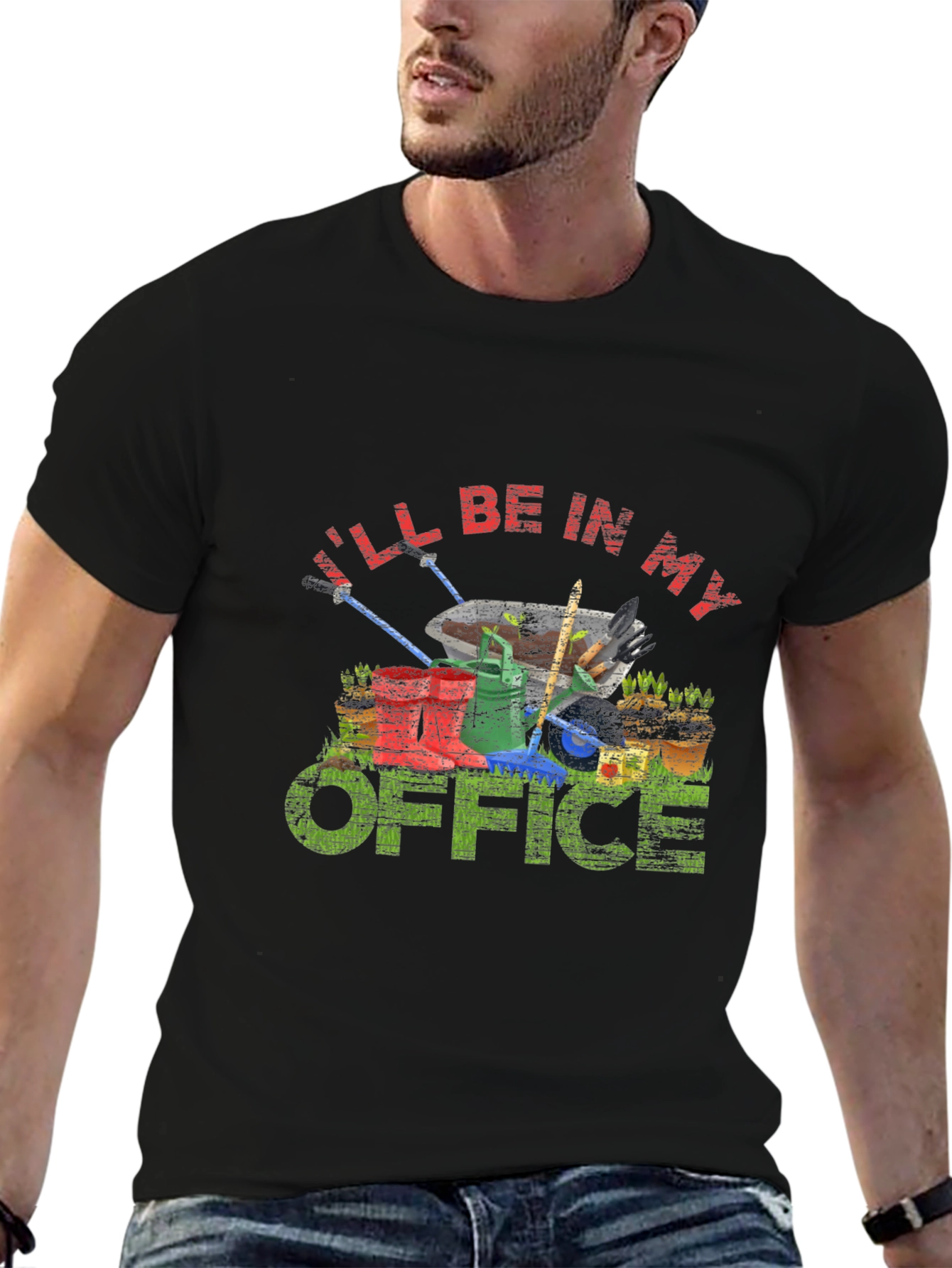 Gardening Office T-Shirt - Ill Be In My Office