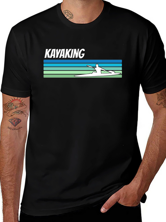 Kayaking Graphic Tee - Stylish Adventure Shirt