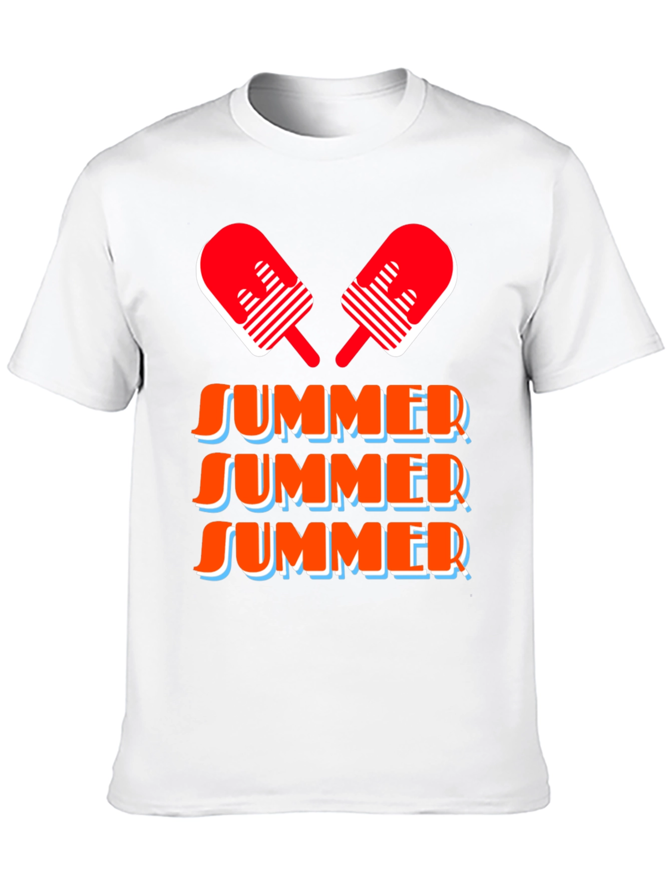 Summer Popsicle Graphic Tee - Short Sleeve