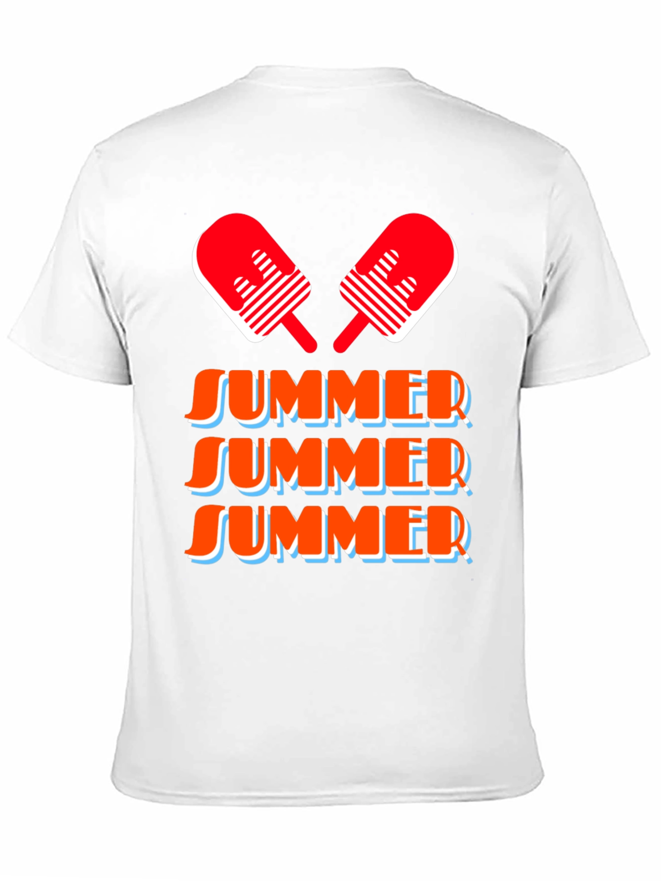 Summer Popsicle Graphic Tee - Short Sleeve
